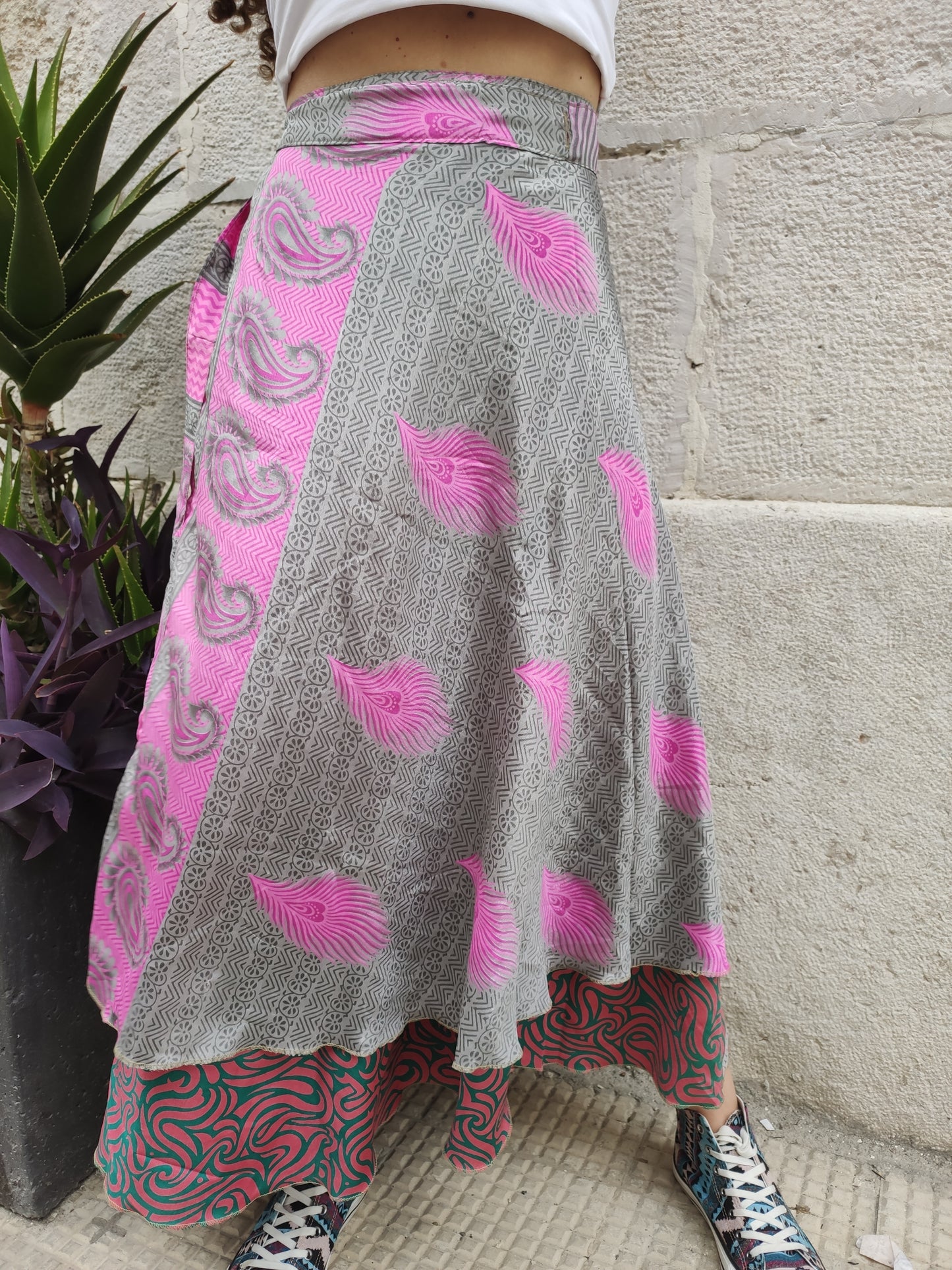 Doppelseitiger Radtaschenrock 109NG