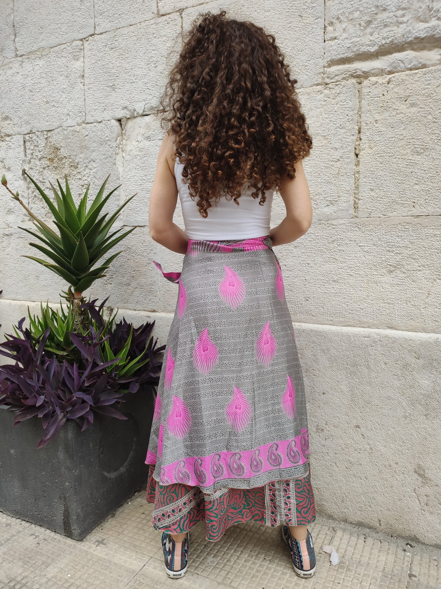 Doppelseitiger Radtaschenrock 109NG