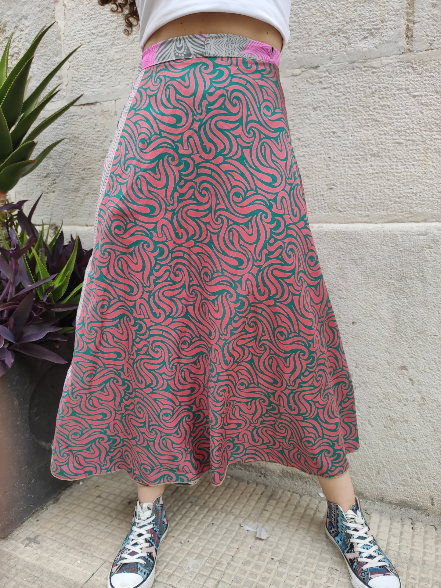 Doppelseitiger Radtaschenrock 109NG