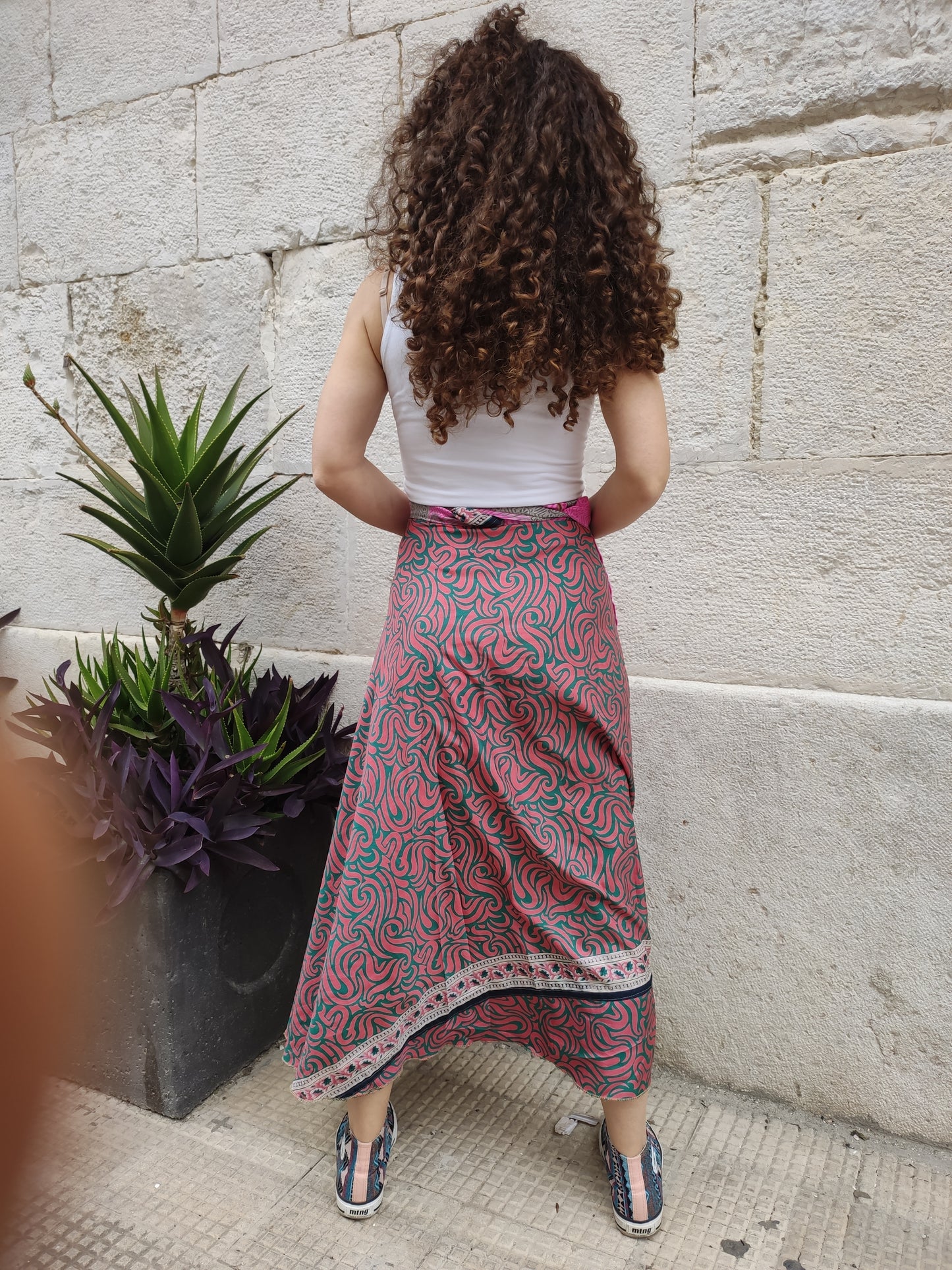 Doppelseitiger Radtaschenrock 109NG