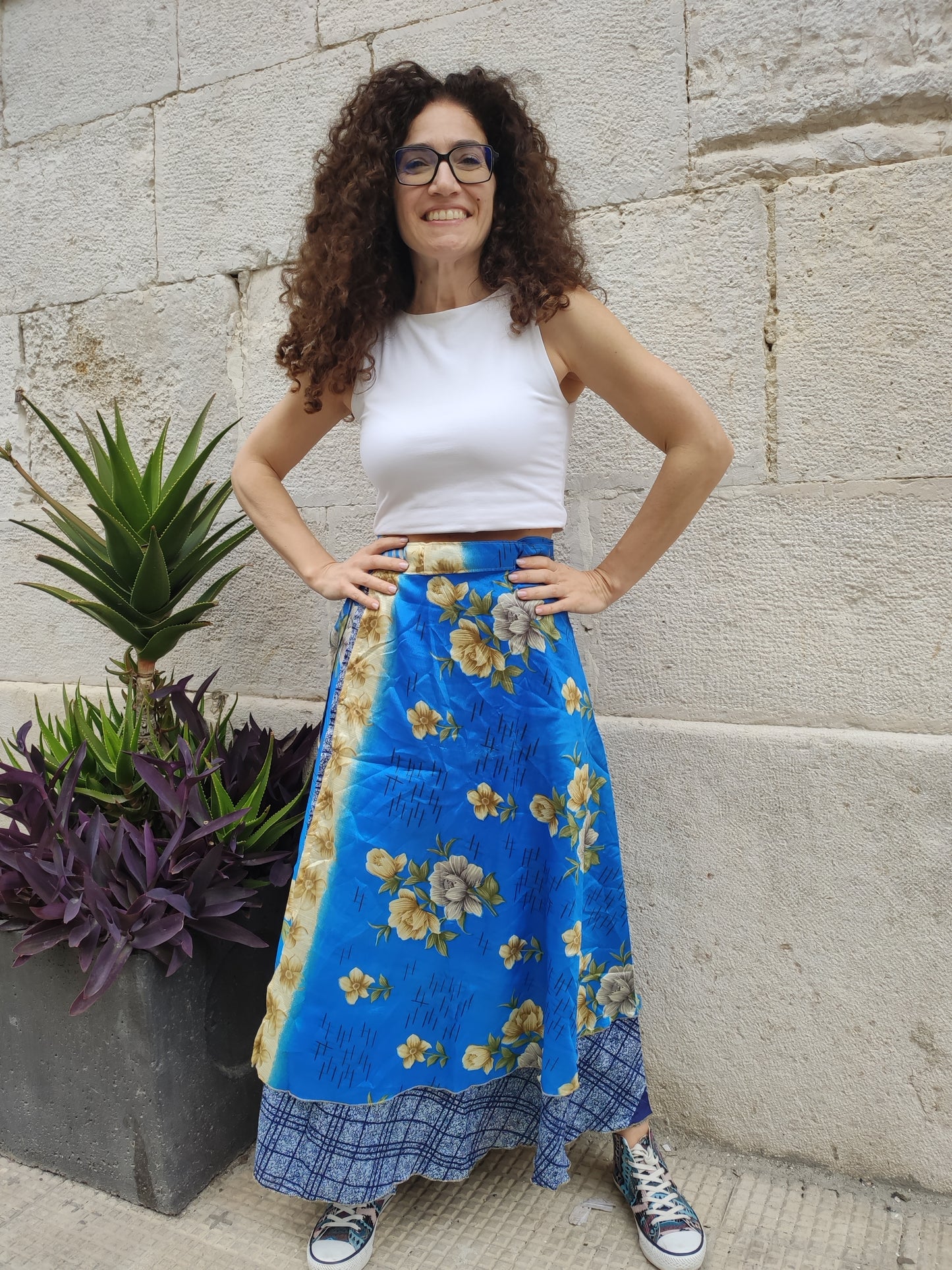 Doppelseitiger Radtaschenrock 109NG