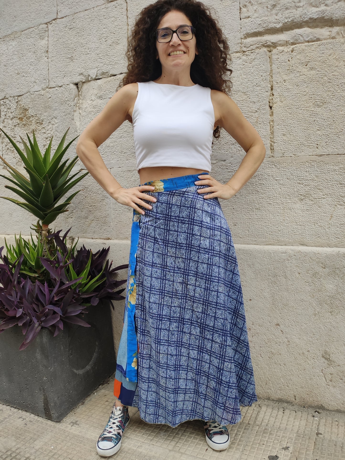 Doppelseitiger Radtaschenrock 109NG