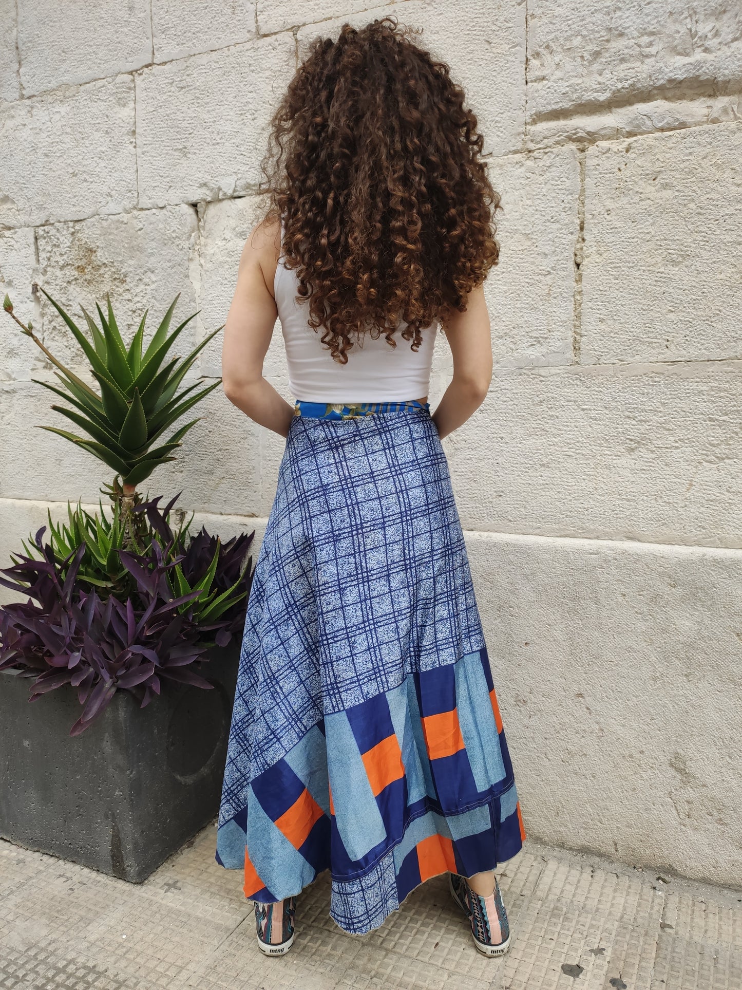 Doppelseitiger Radtaschenrock 109NG