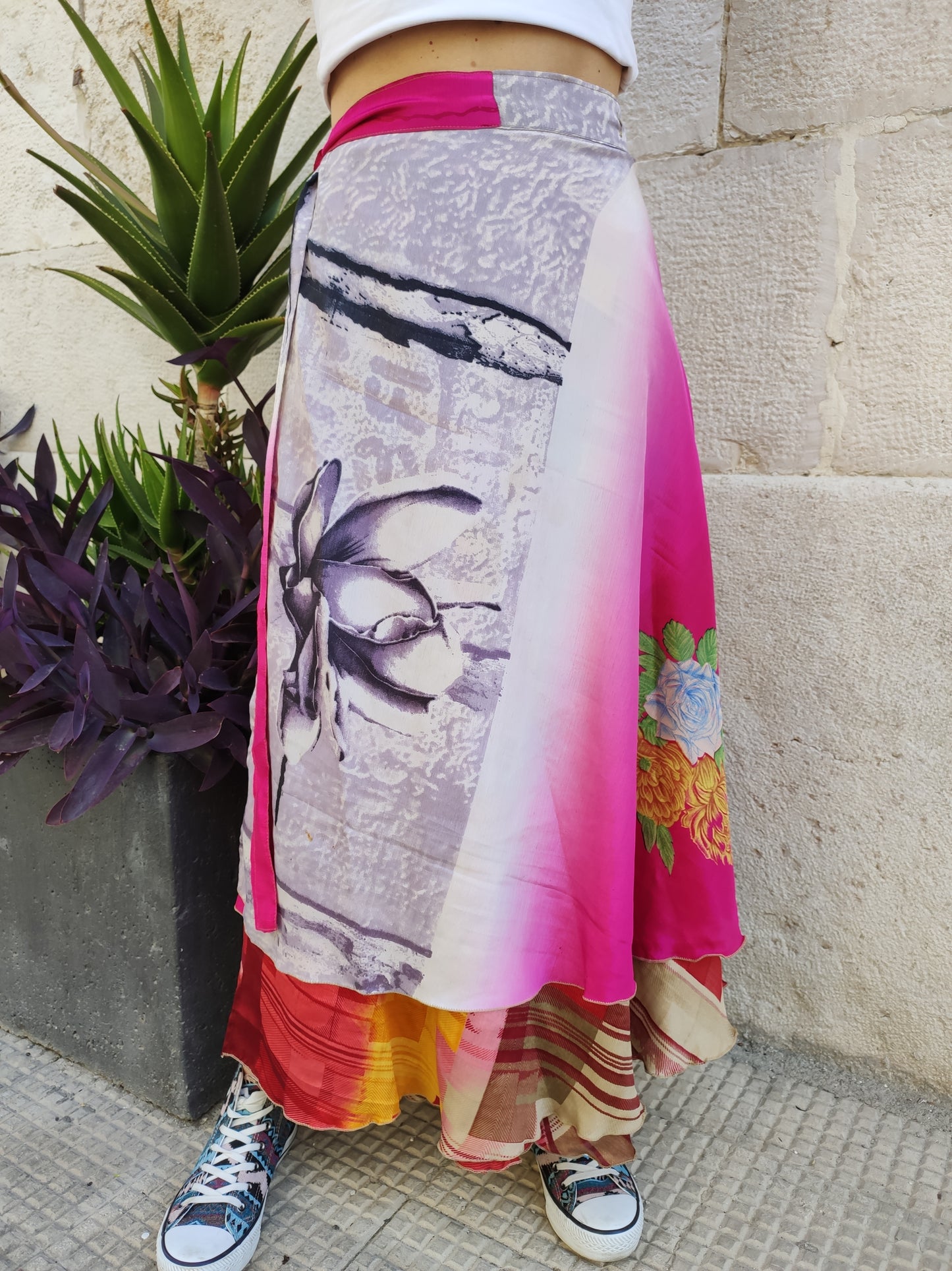 Doppelseitiger Radtaschenrock 109NG