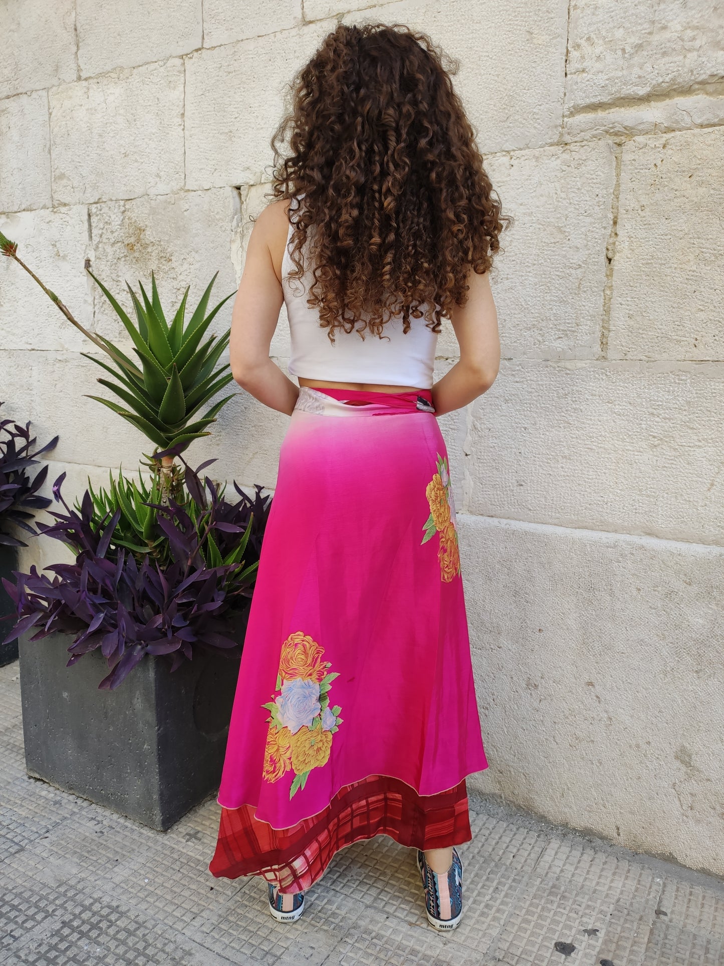 Doppelseitiger Radtaschenrock 109NG