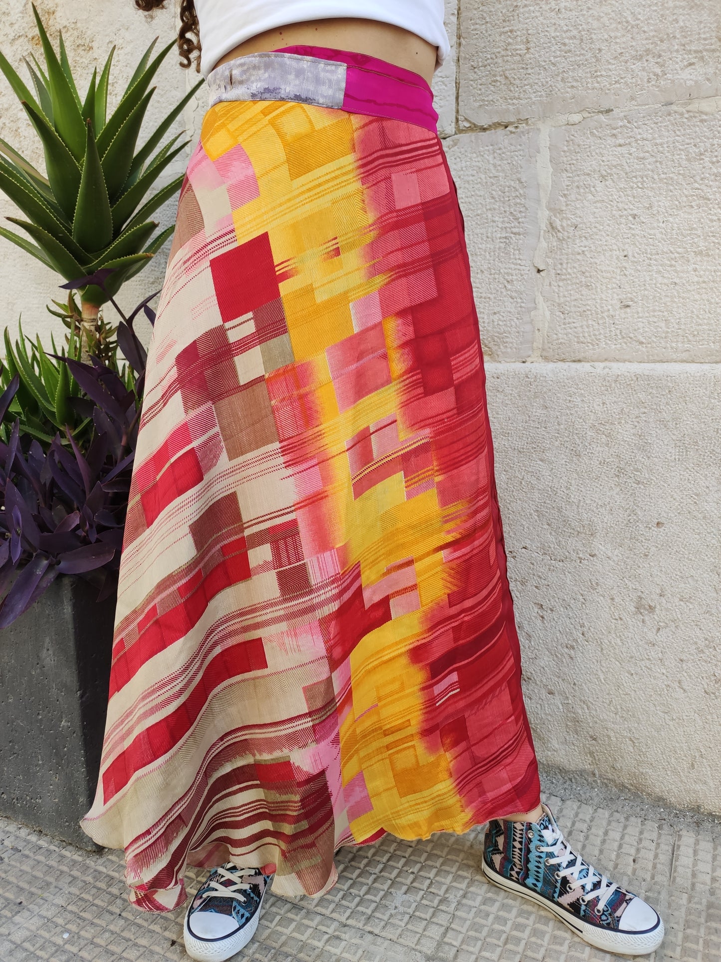 Doppelseitiger Radtaschenrock 109NG