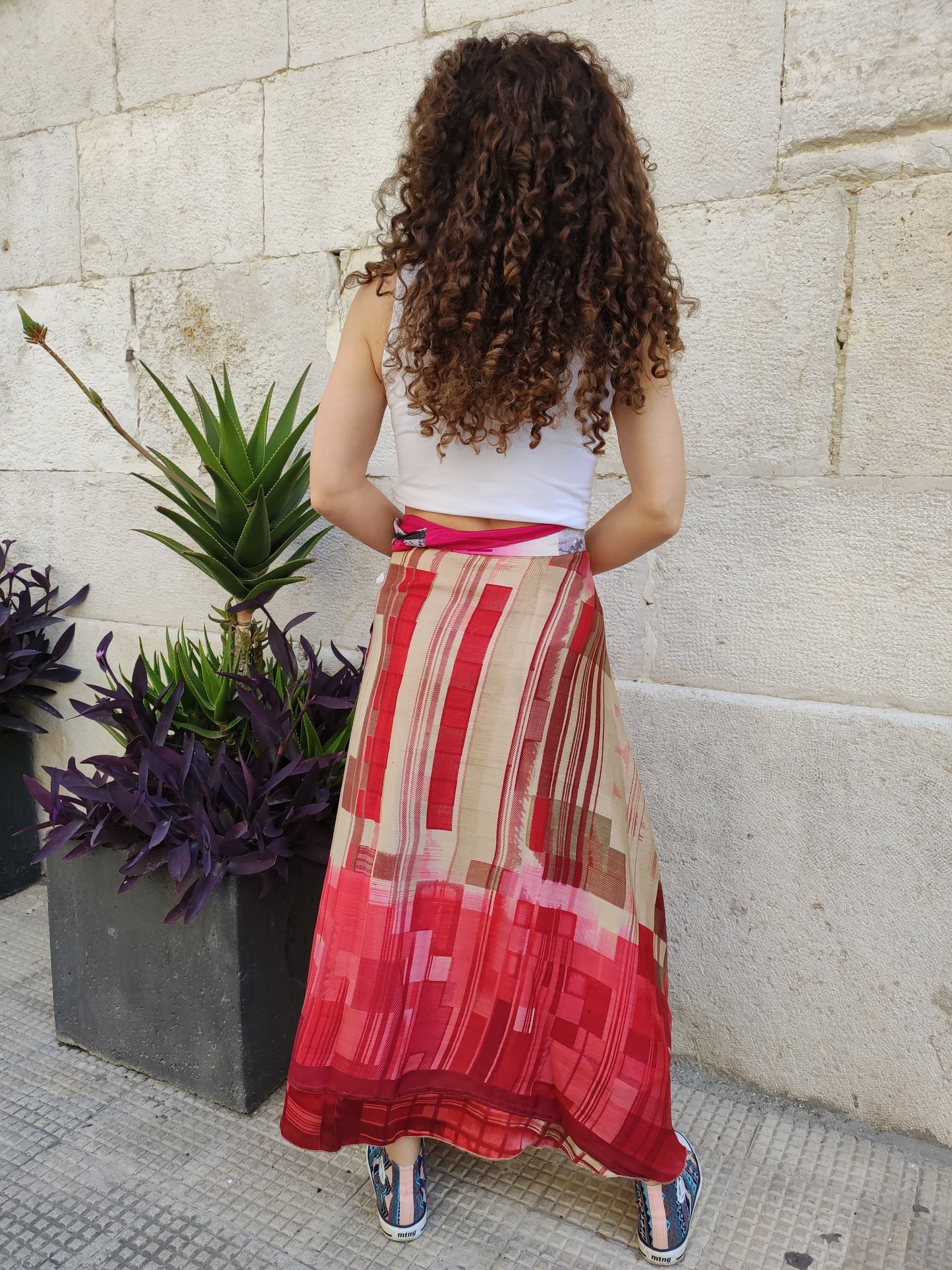 Doppelseitiger Radtaschenrock 109NG