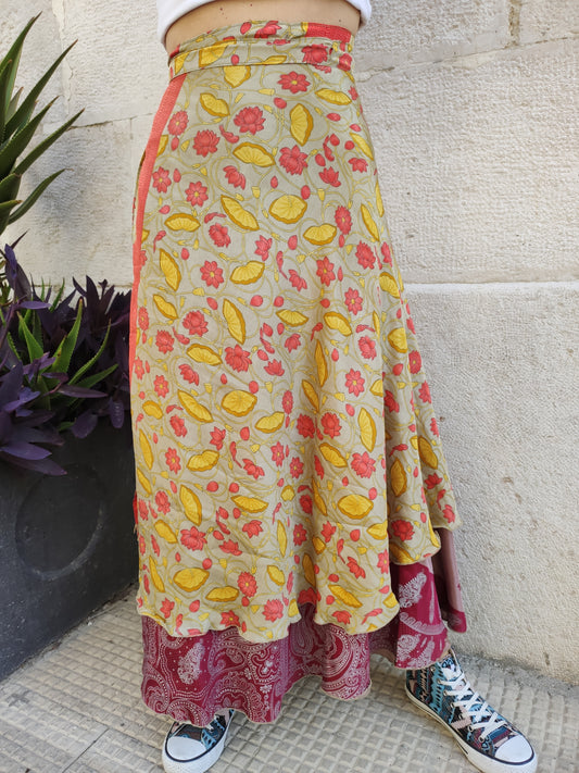 Doppelseitiger Radtaschenrock 109NG