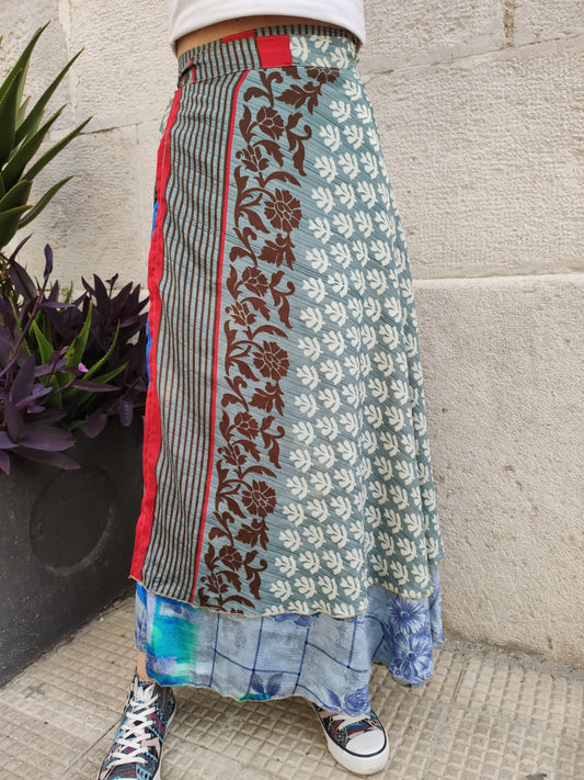 Doppelseitiger Radtaschenrock 109NG