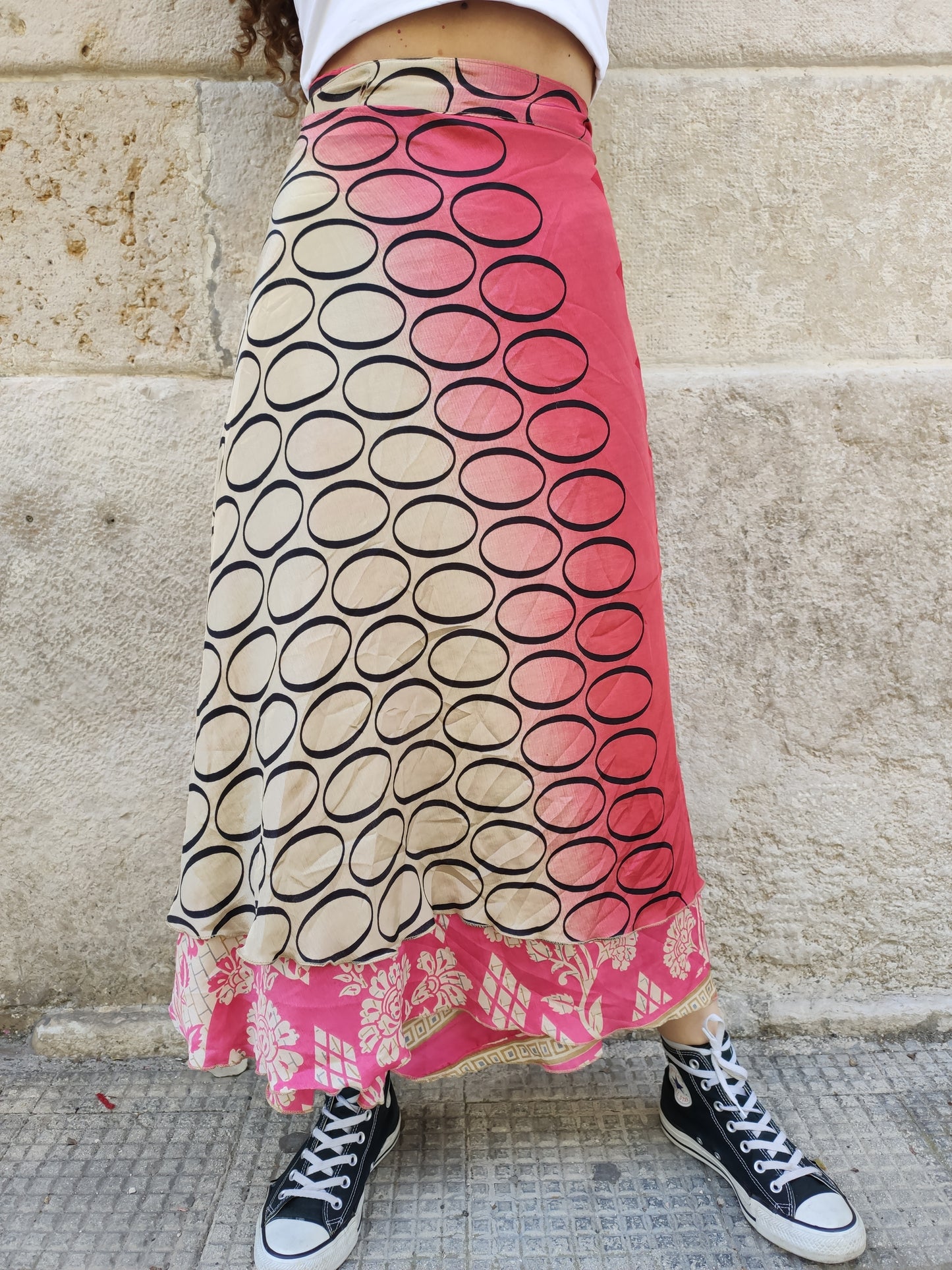 Doppelseitiger Radtaschenrock 109NG