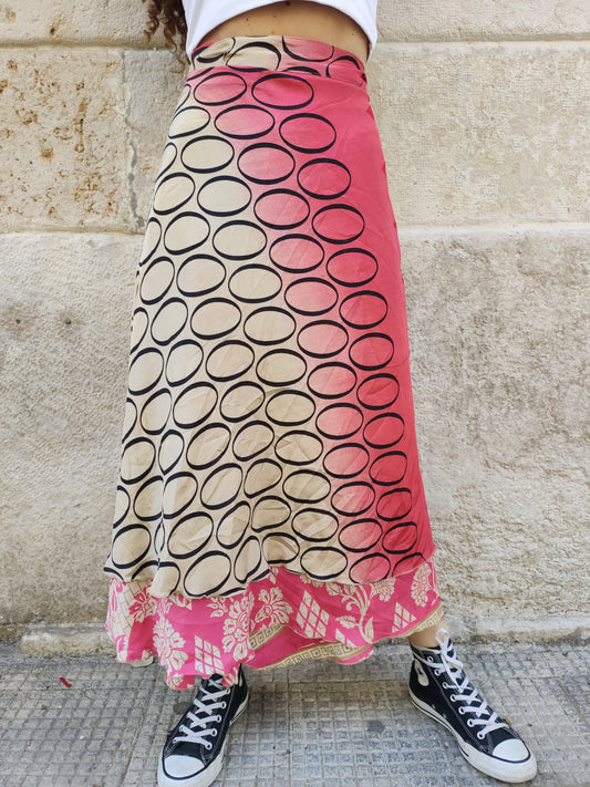 Doppelseitiger Radtaschenrock 109NG