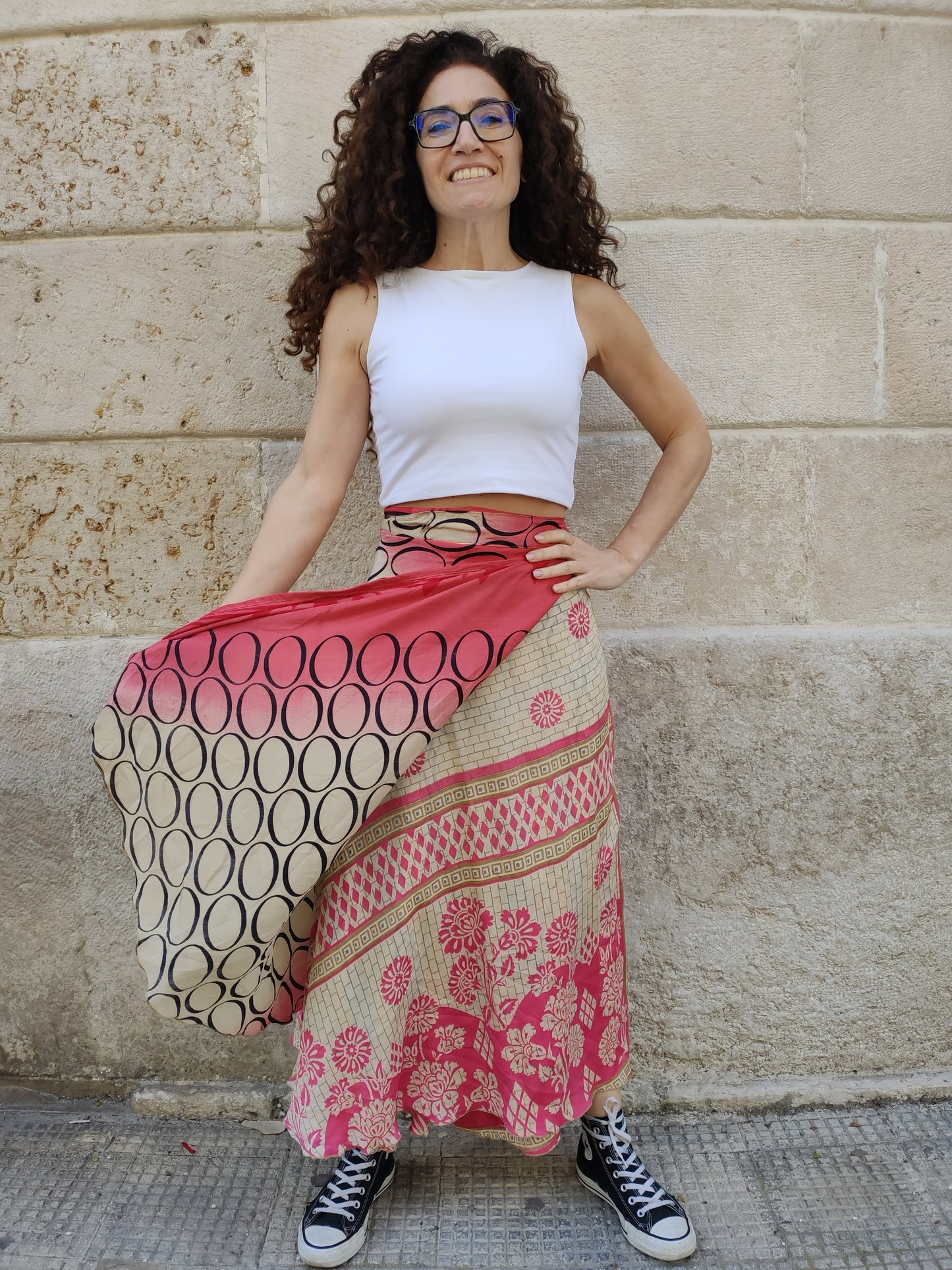 Doppelseitiger Radtaschenrock 109NG