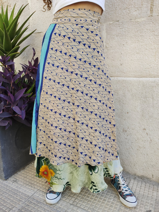 Doppelseitiger Radtaschenrock 109NG