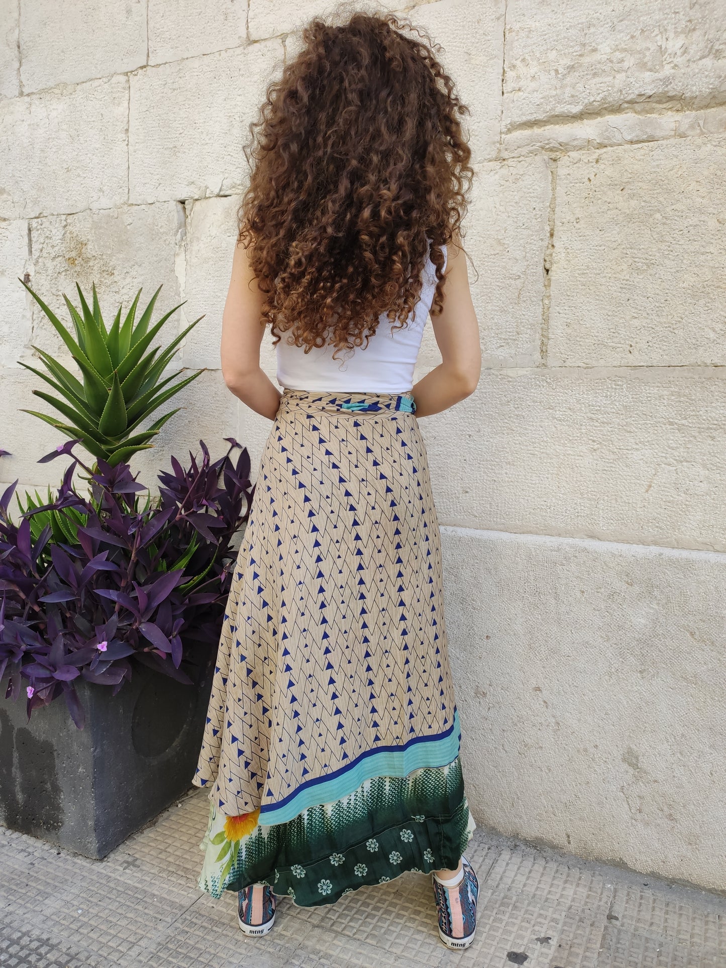 Doppelseitiger Radtaschenrock 109NG