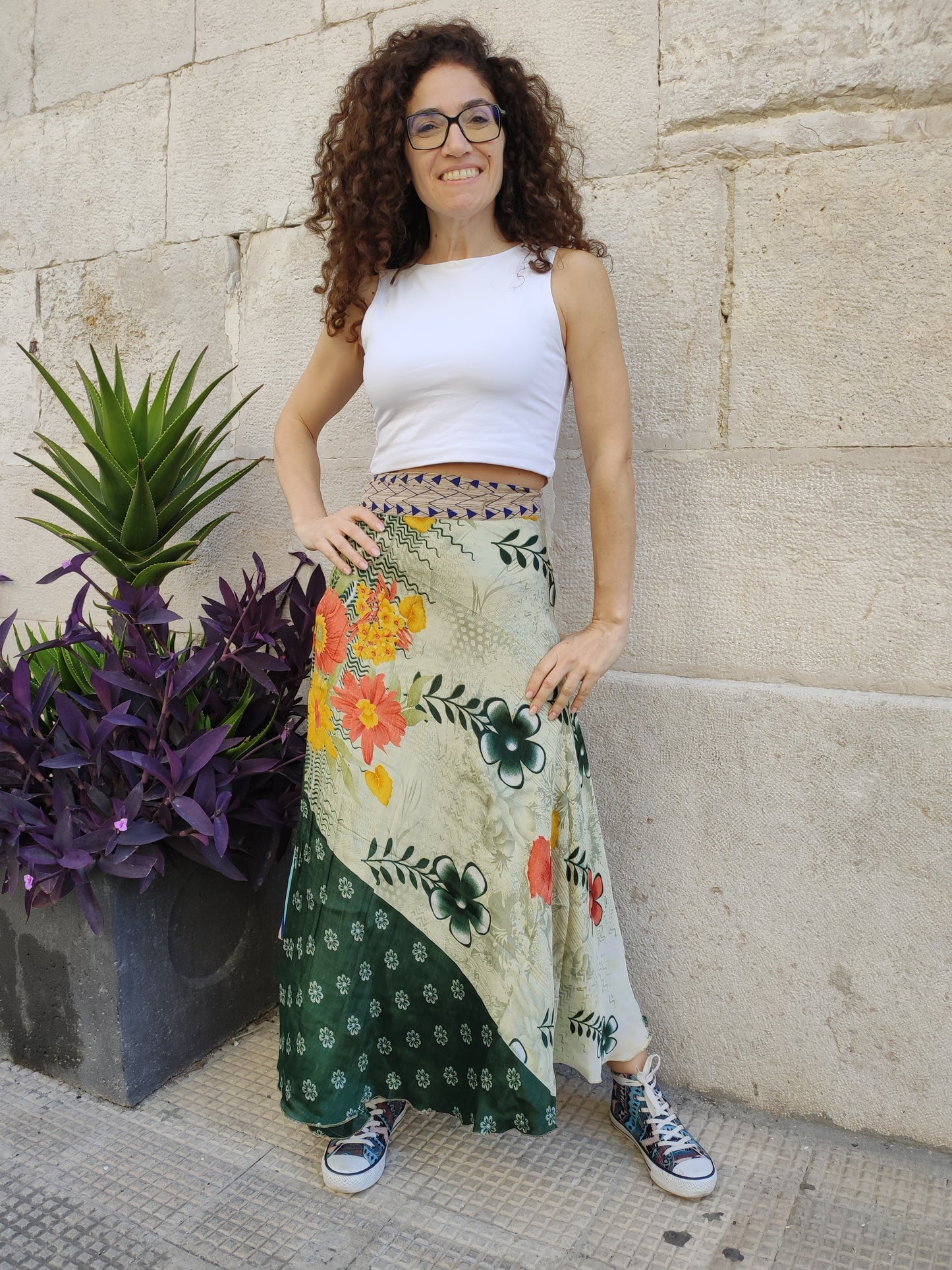 Doppelseitiger Radtaschenrock 109NG