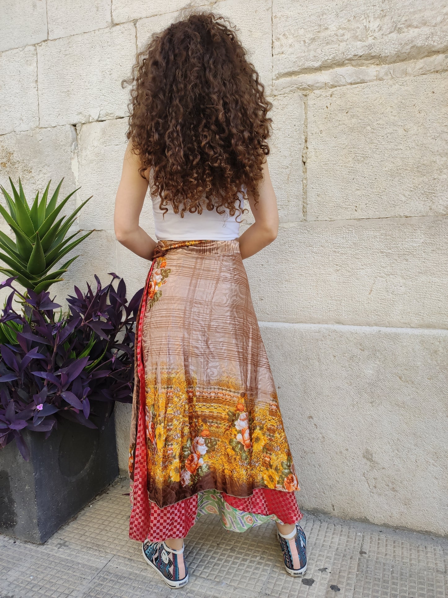 Doppelseitiger Radtaschenrock 109NG