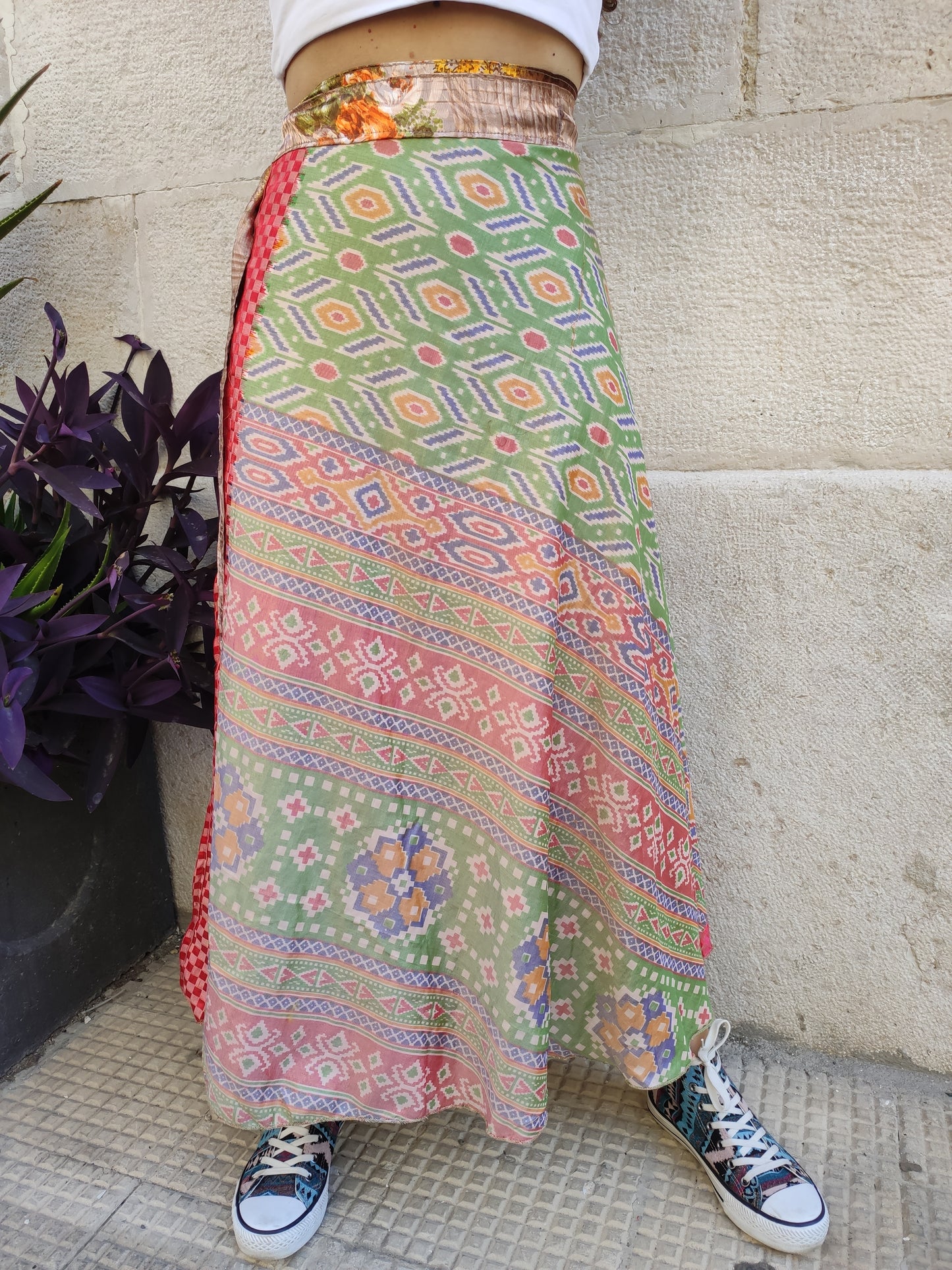 Doppelseitiger Radtaschenrock 109NG