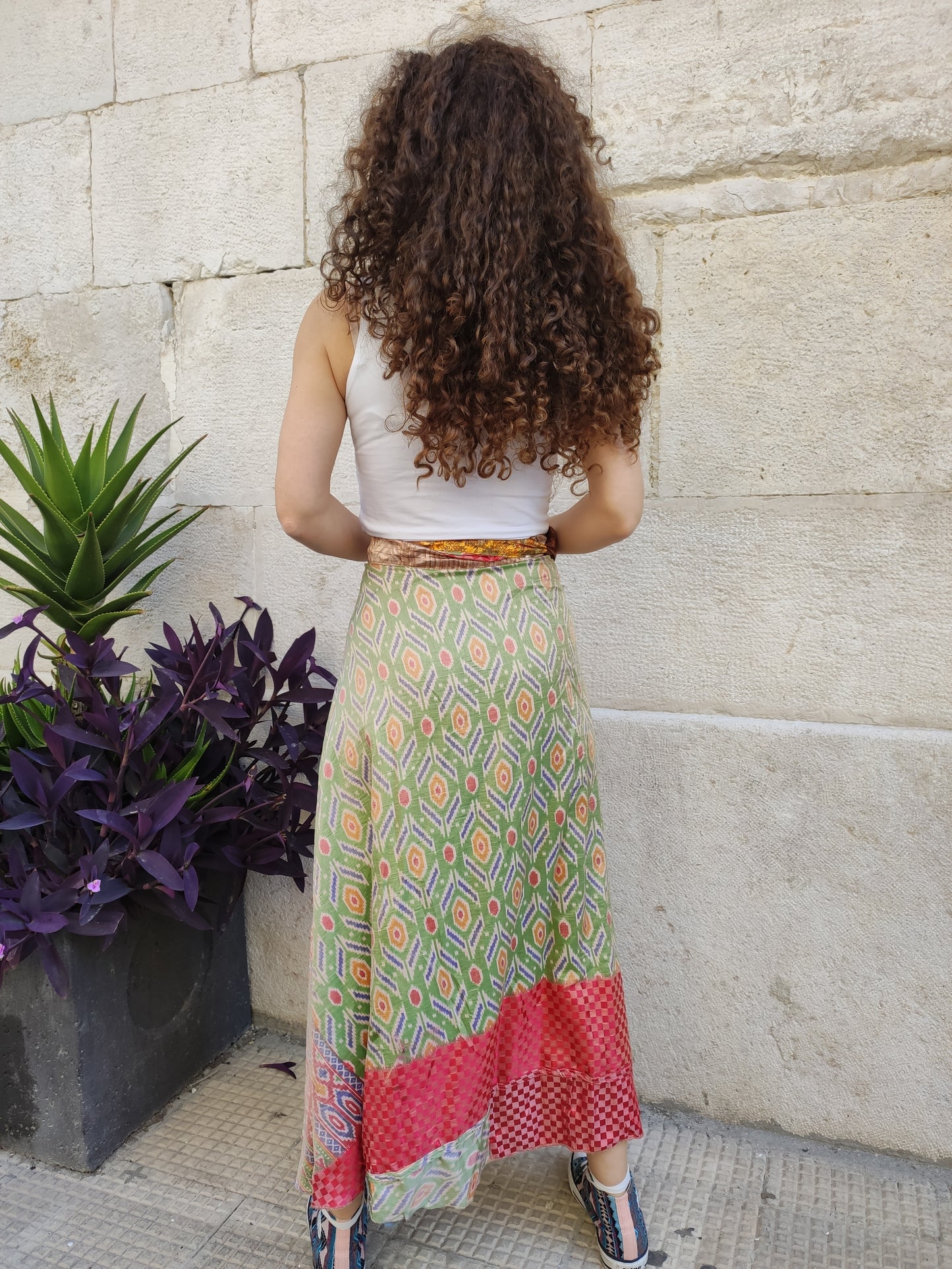 Doppelseitiger Radtaschenrock 109NG