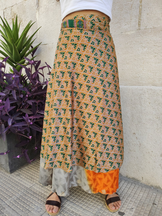 Doppelseitiger Radtaschenrock 109NG