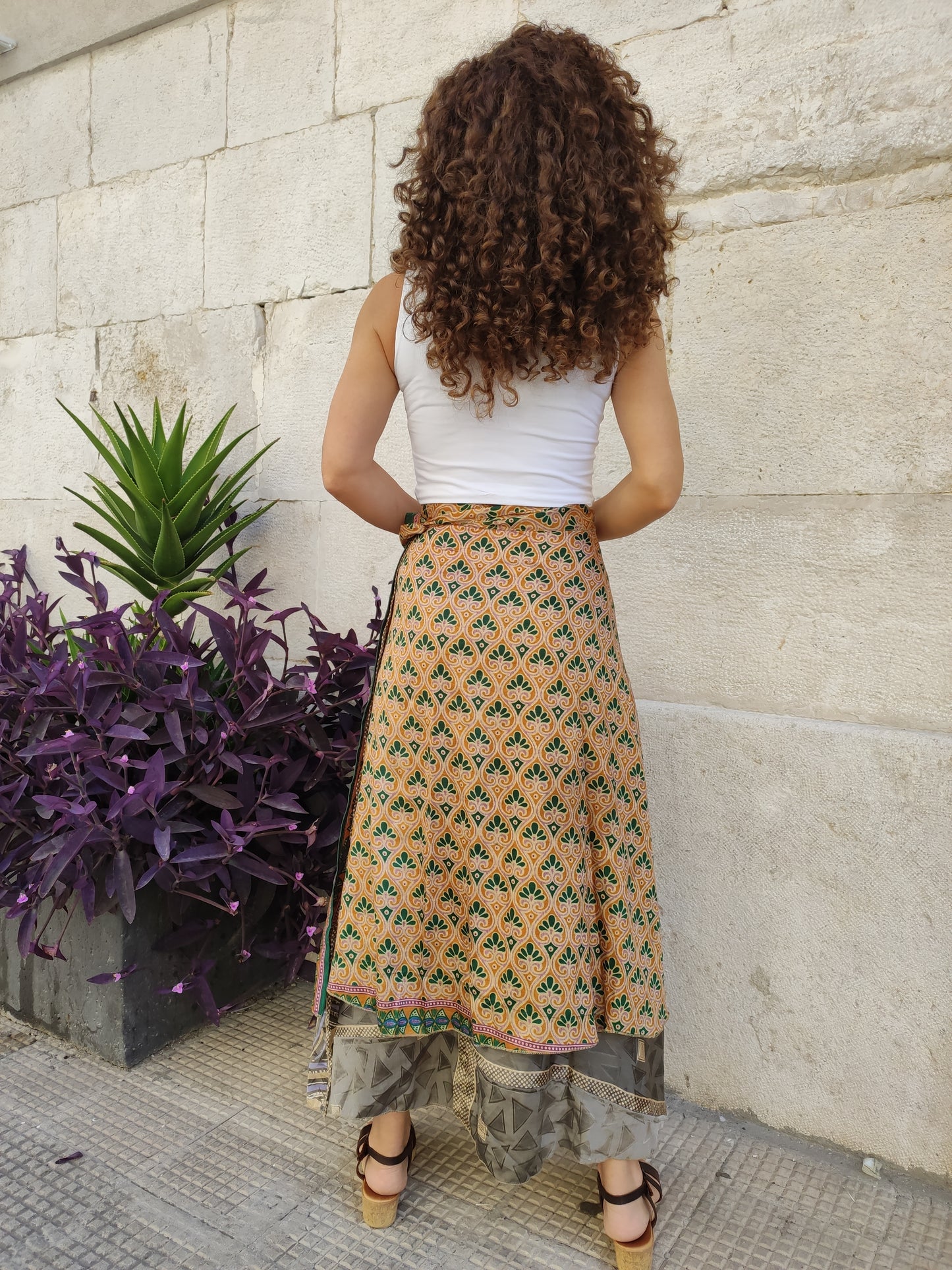 Doppelseitiger Radtaschenrock 109NG