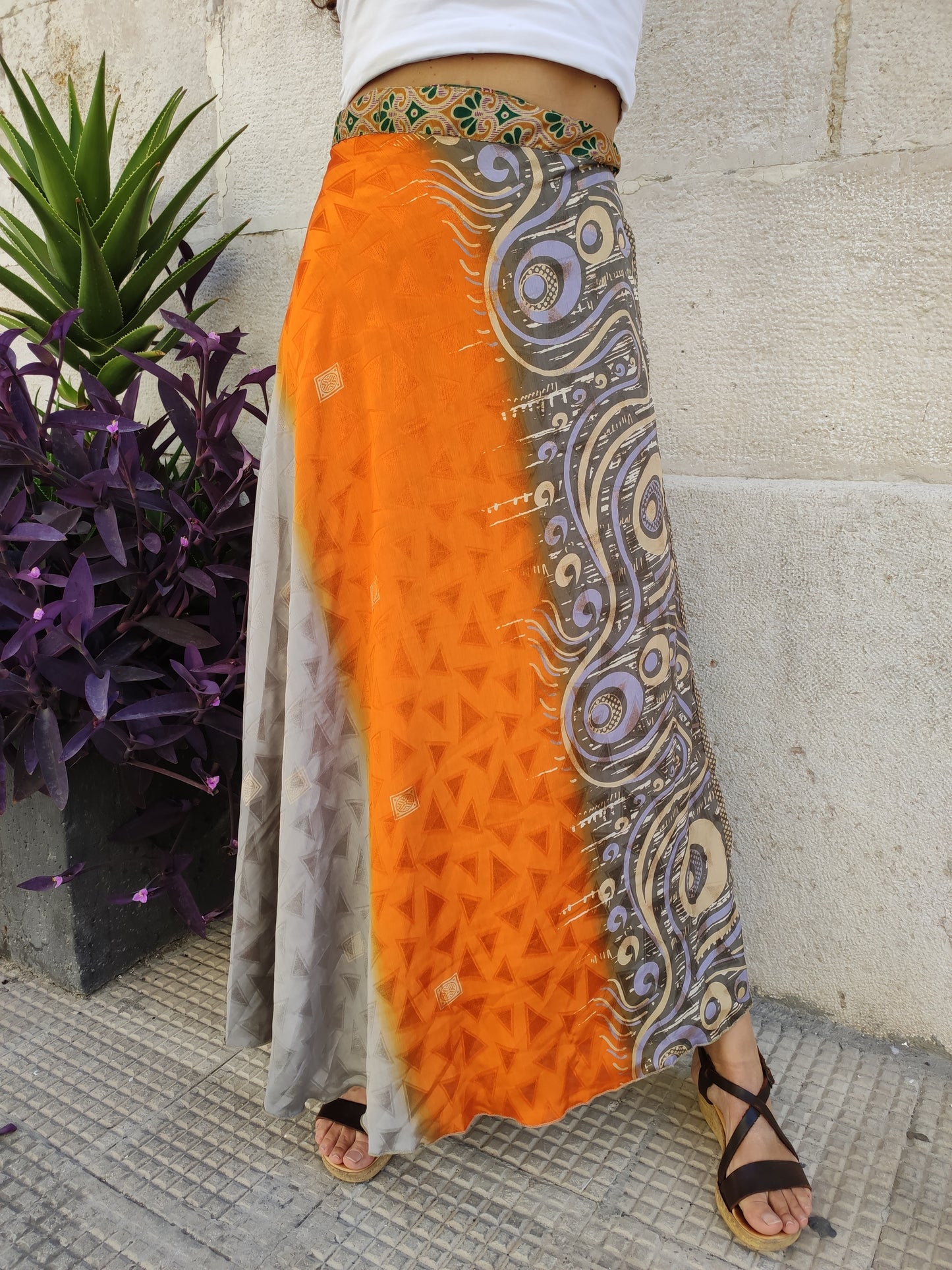 Doppelseitiger Radtaschenrock 109NG