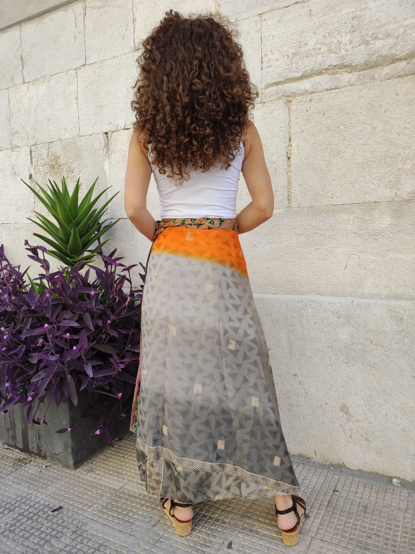 Doppelseitiger Radtaschenrock 109NG