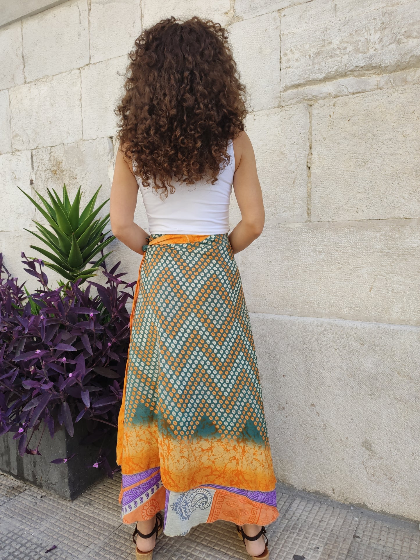 Gonna portafoglio ruota double-face DIFETTATA 250F