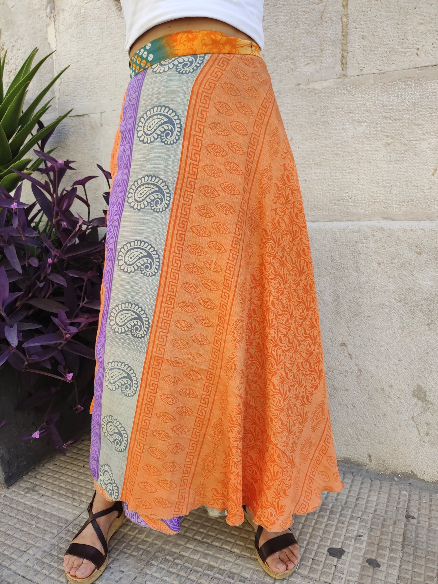 Gonna portafoglio ruota double-face DIFETTATA 250F