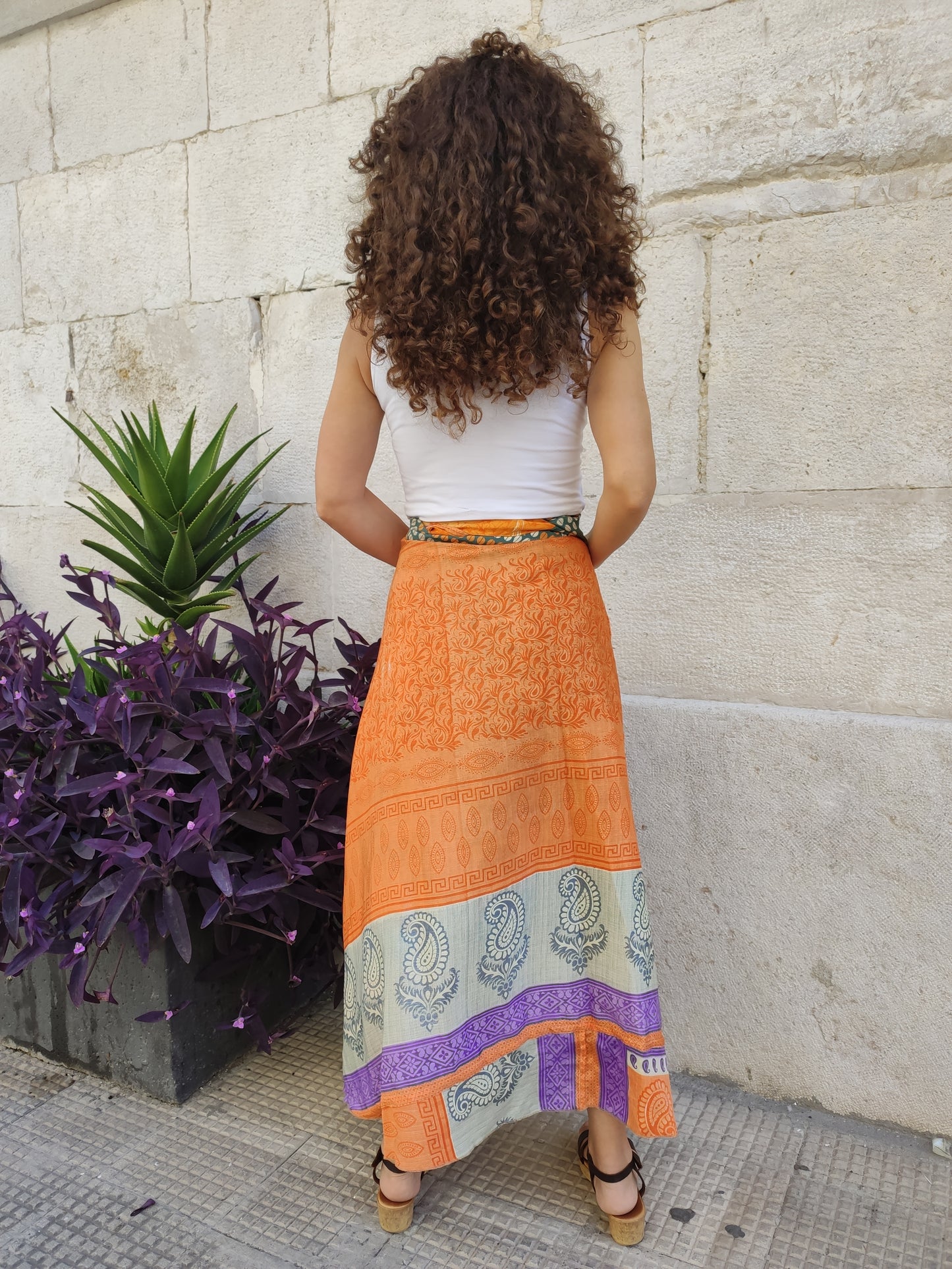 Gonna portafoglio ruota double-face DIFETTATA 250F