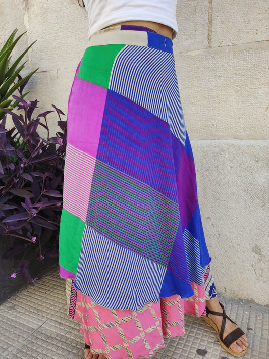 Doppelseitiger Radtaschenrock 109NG