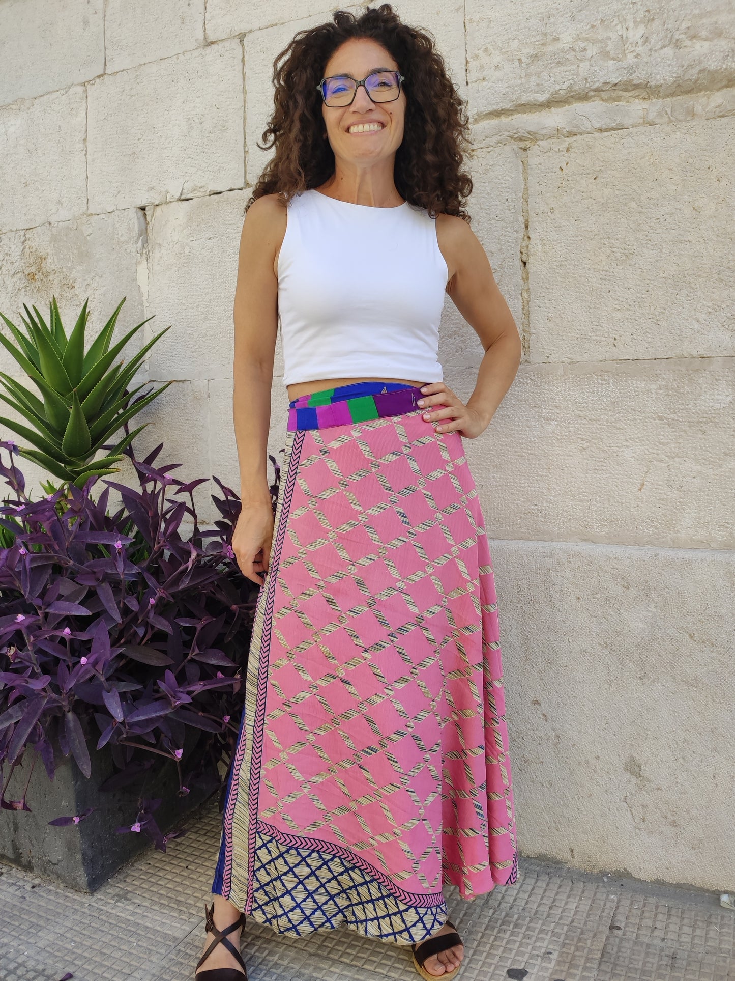 Doppelseitiger Radtaschenrock 109NG