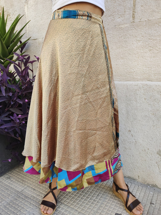 Doppelseitiger Radtaschenrock 109NG