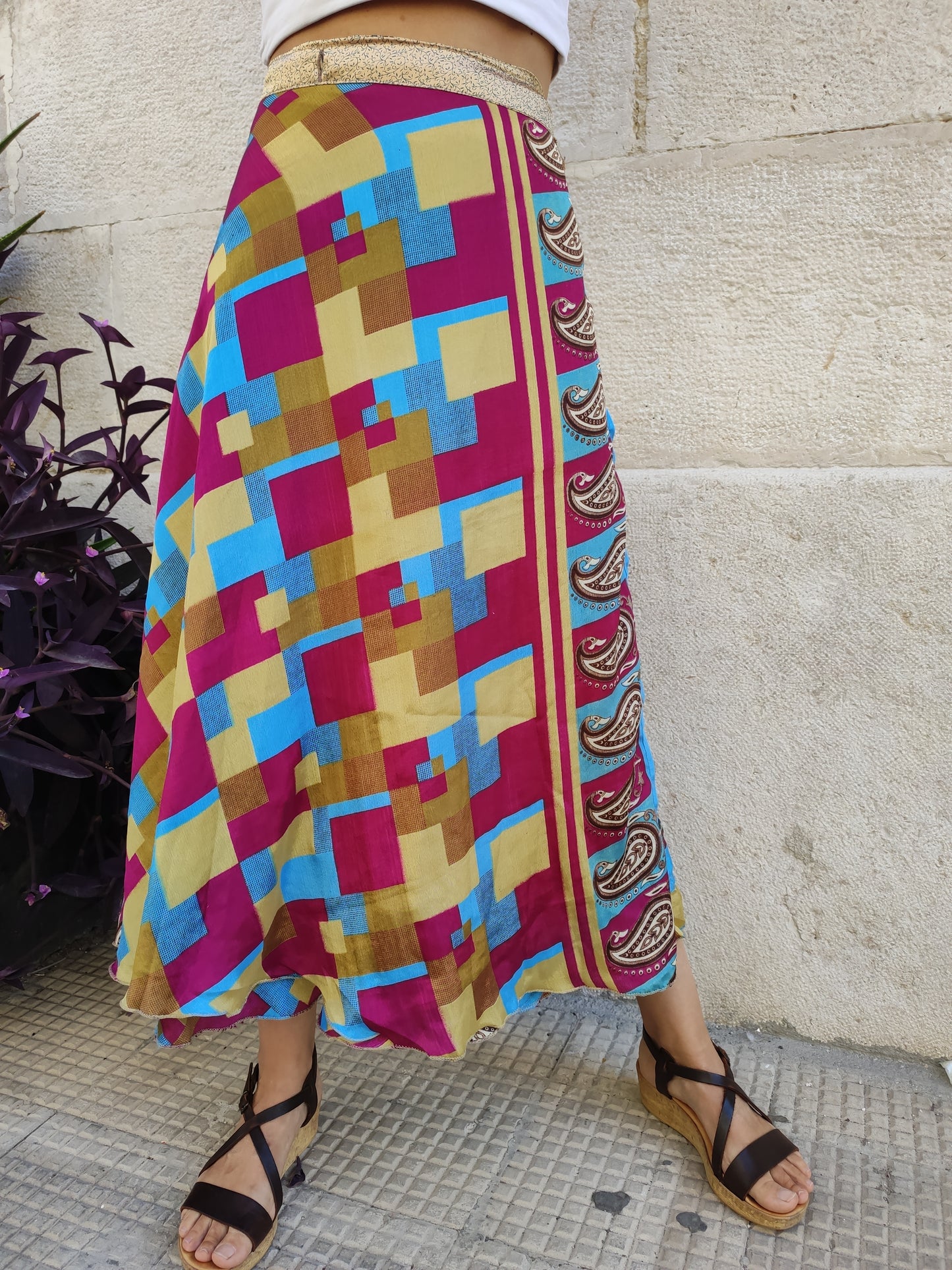 Doppelseitiger Radtaschenrock 109NG