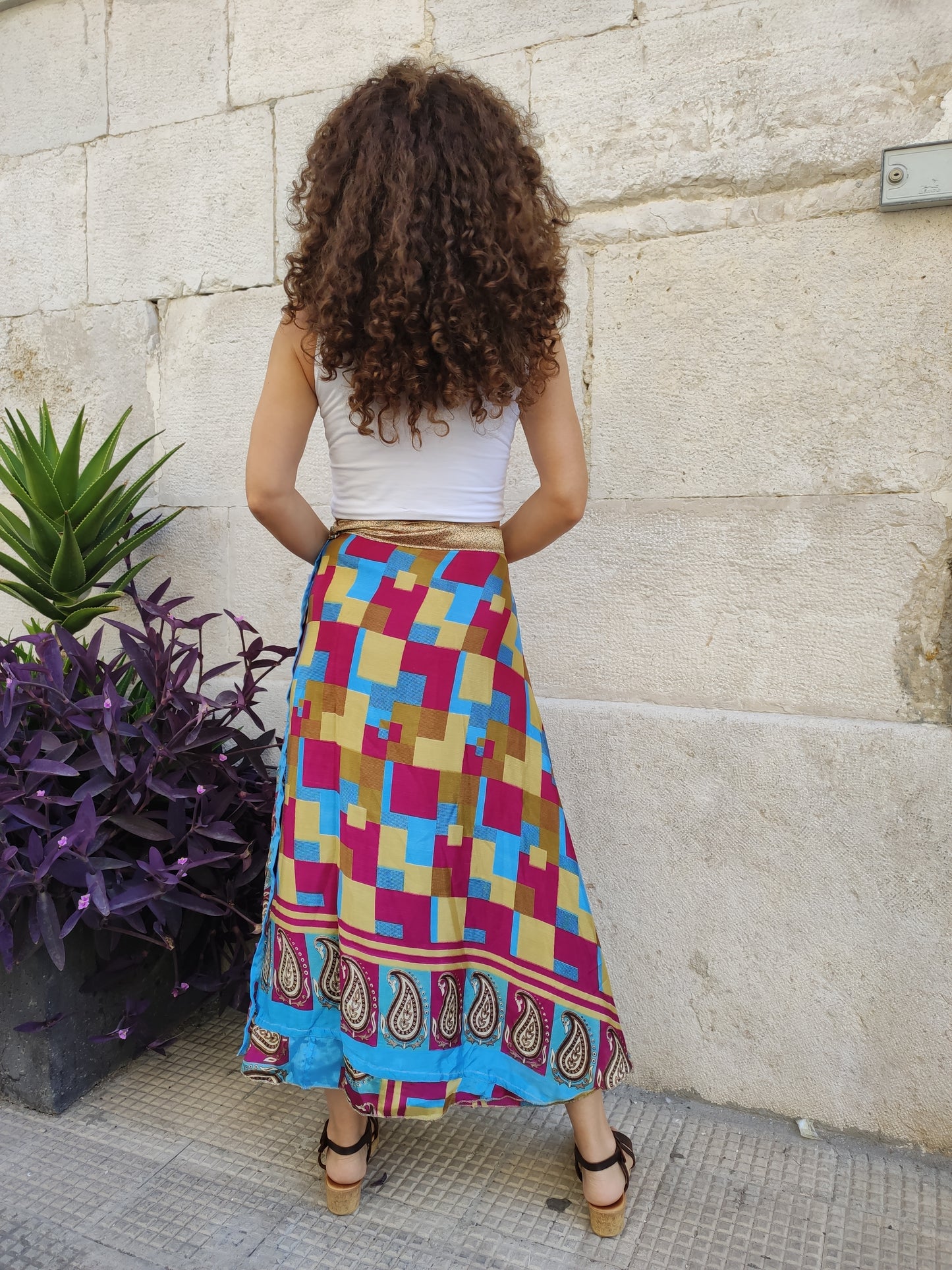 Doppelseitiger Radtaschenrock 109NG