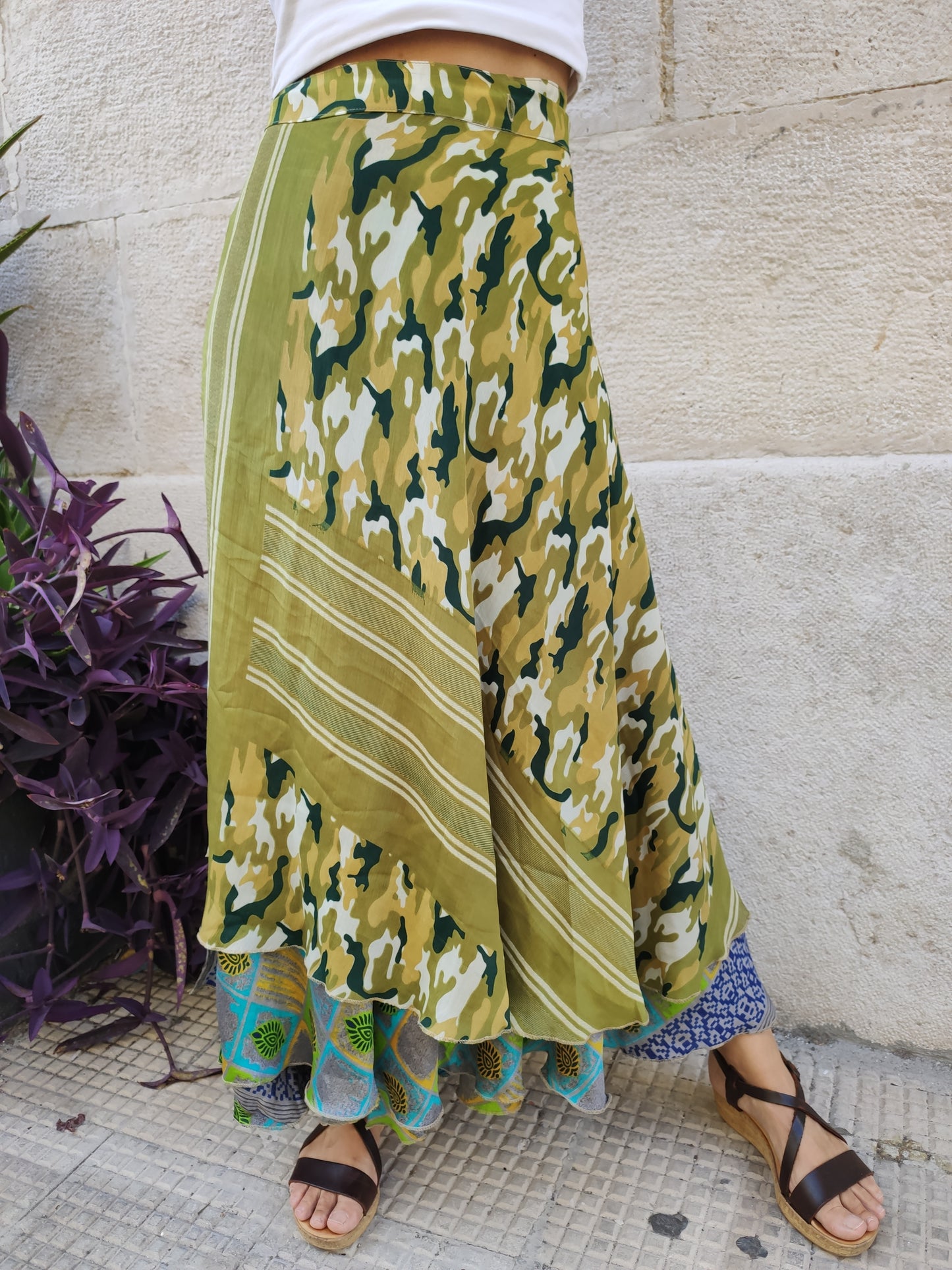 Doppelseitiger Radtaschenrock 109NG