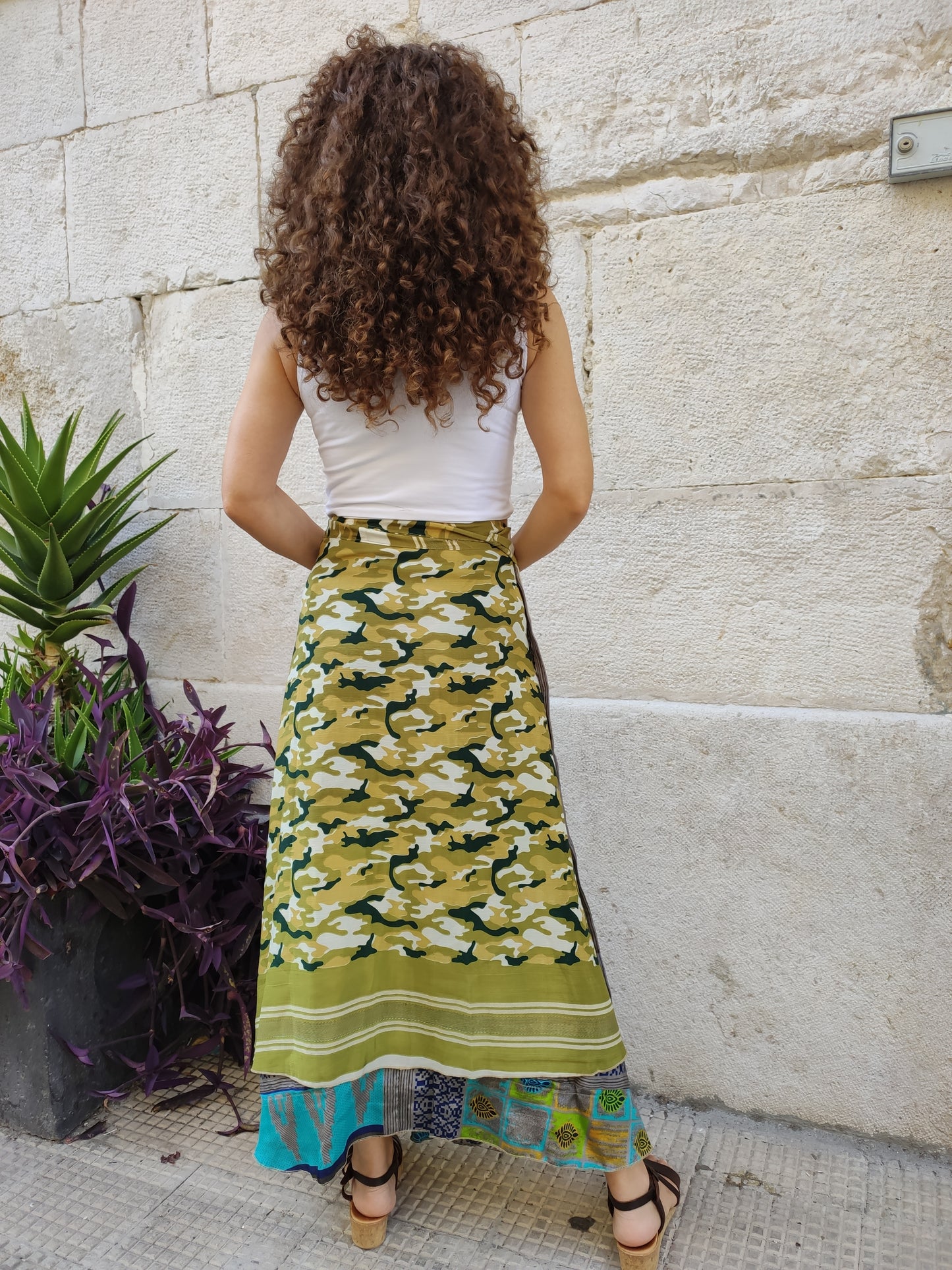 Doppelseitiger Radtaschenrock 109NG