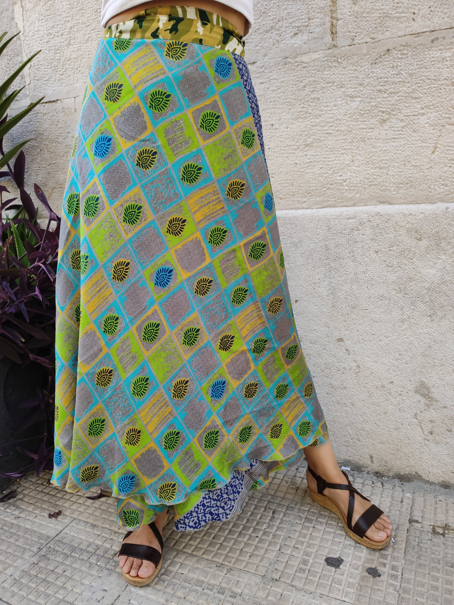 Doppelseitiger Radtaschenrock 109NG