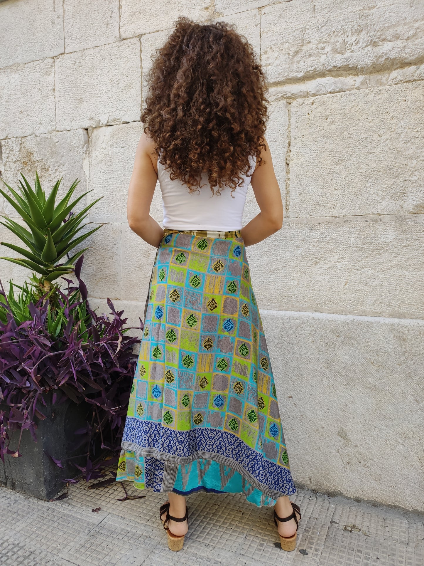 Doppelseitiger Radtaschenrock 109NG