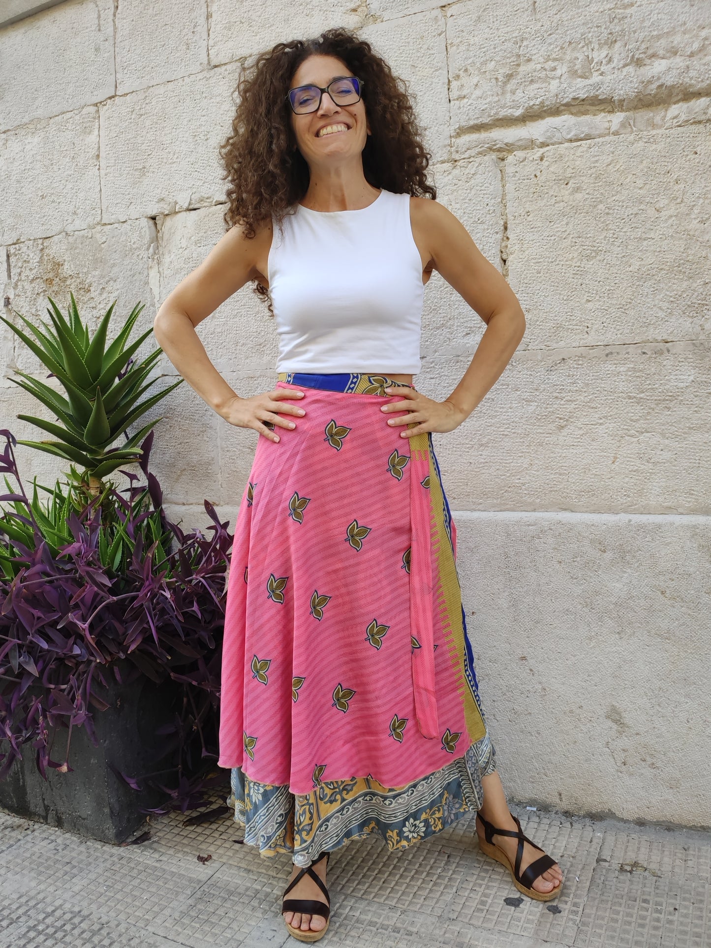 Doppelseitiger Radtaschenrock 109NG