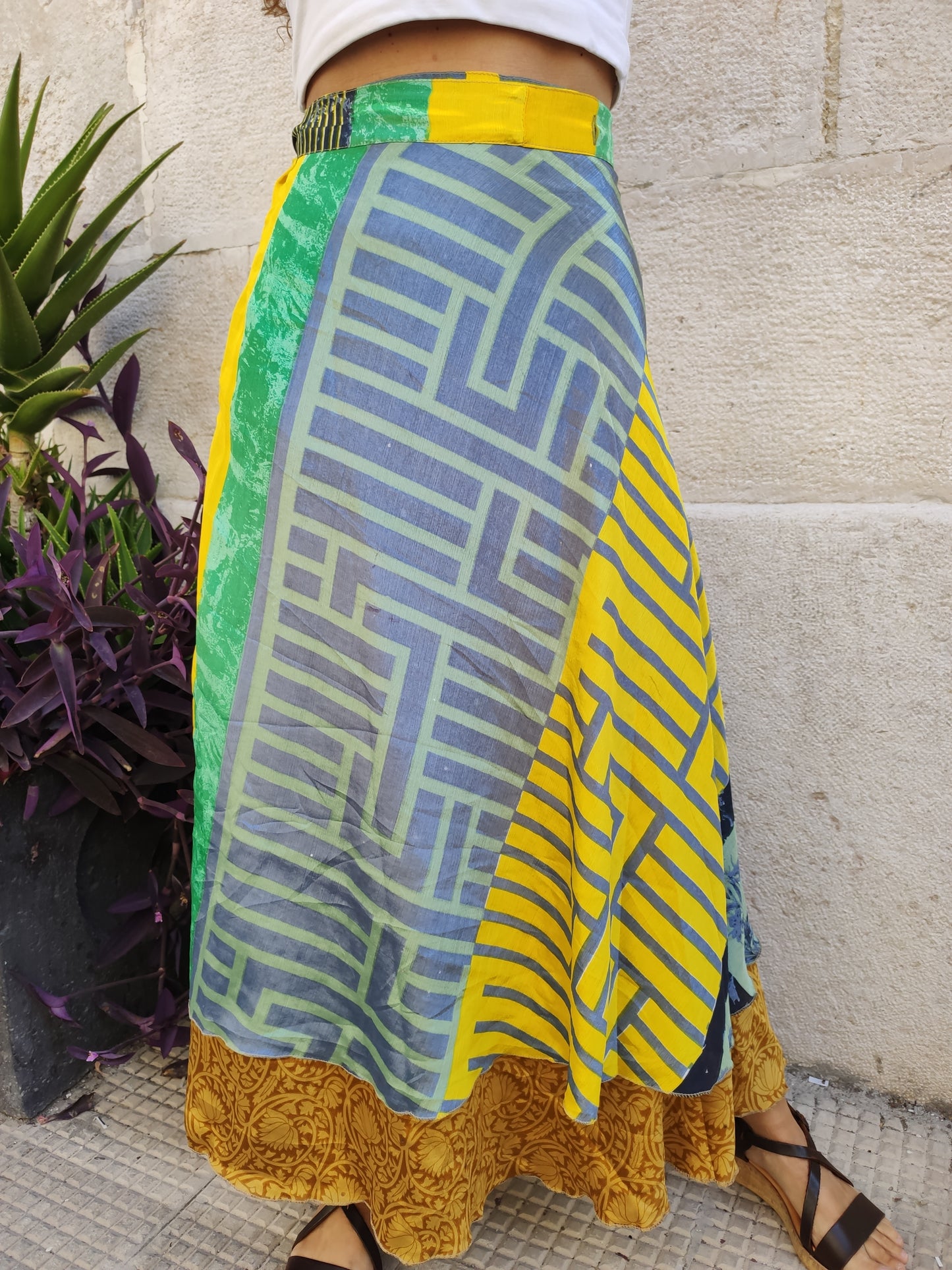 Doppelseitiger Radtaschenrock 109NG