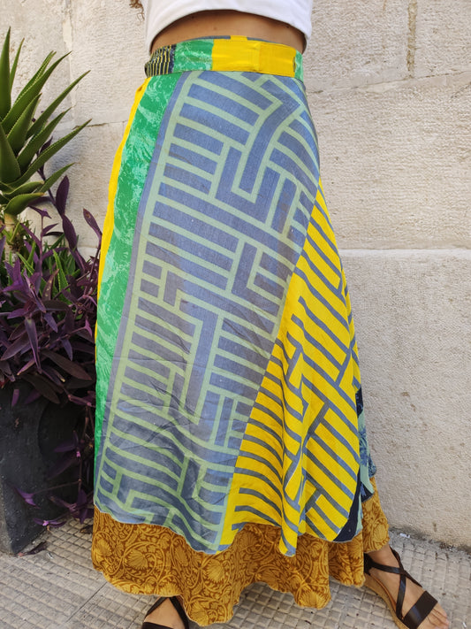 Doppelseitiger Radtaschenrock 109NG