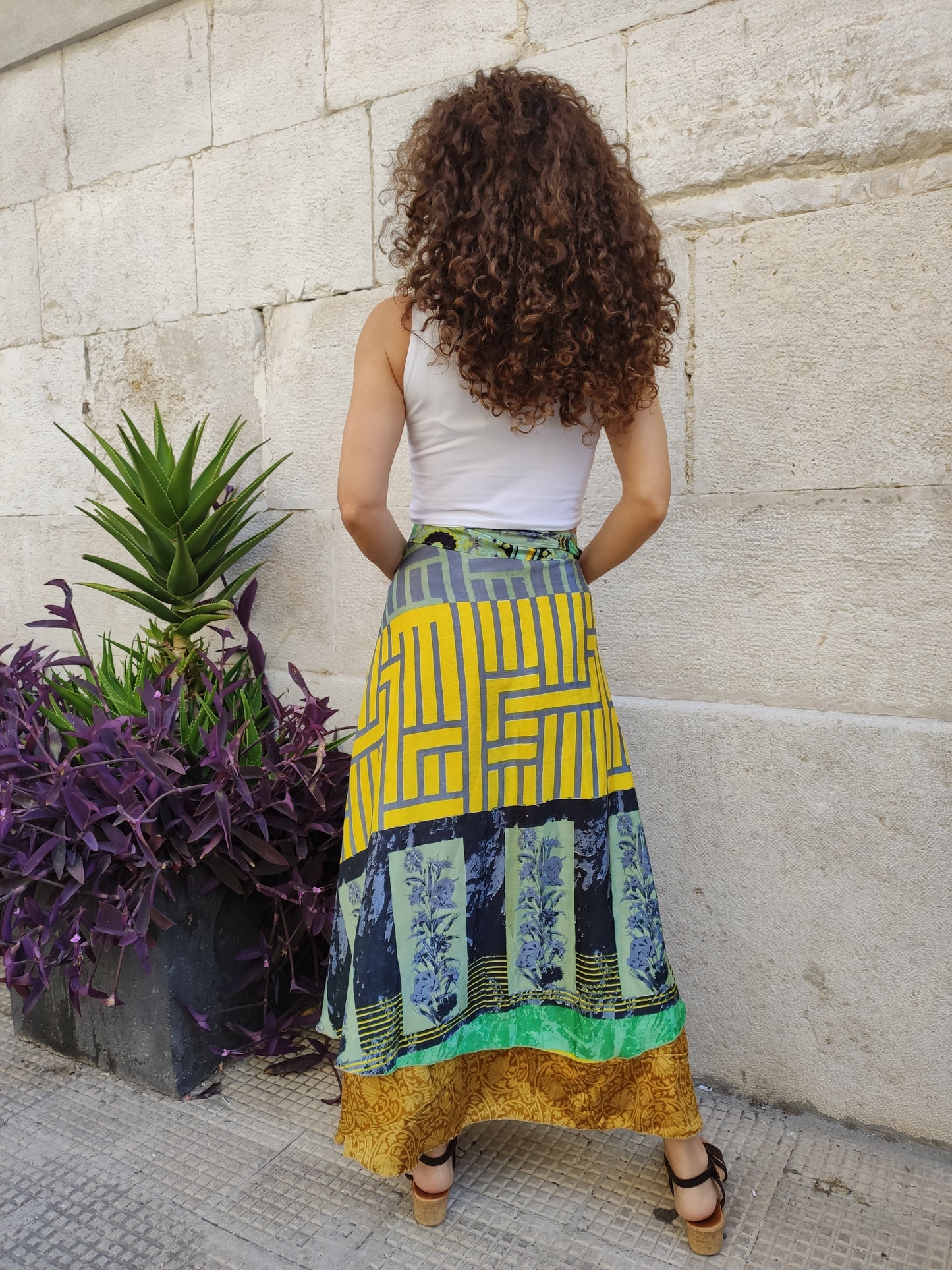 Doppelseitiger Radtaschenrock 109NG