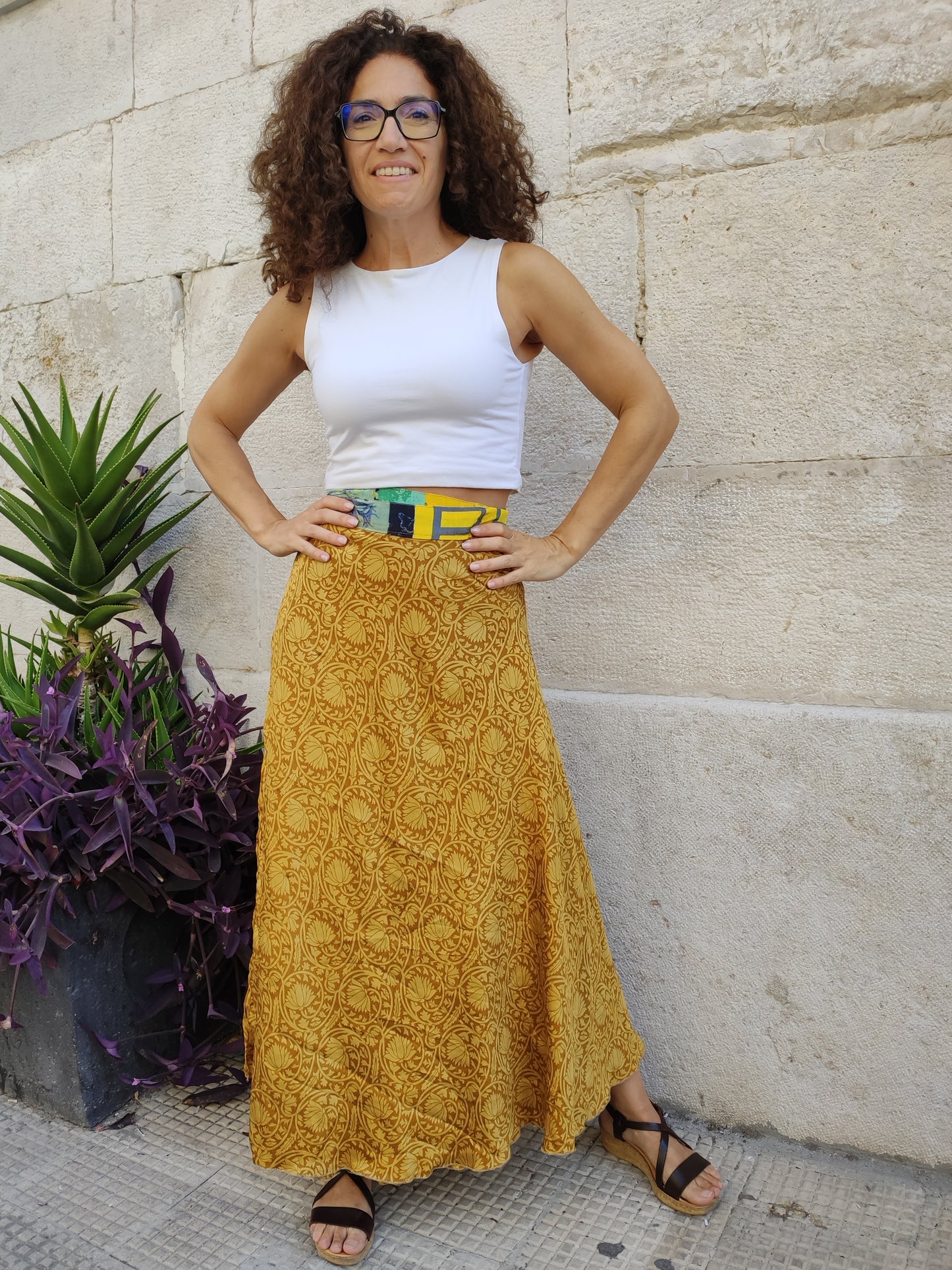 Doppelseitiger Radtaschenrock 109NG