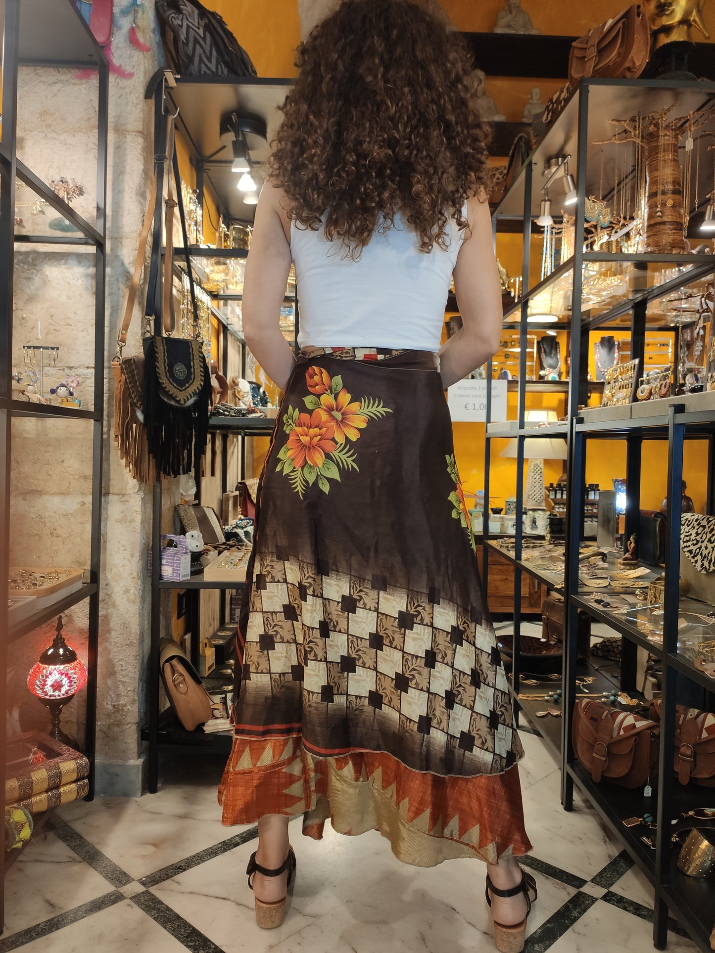 Double-sided wheel wallet skirt 109NG