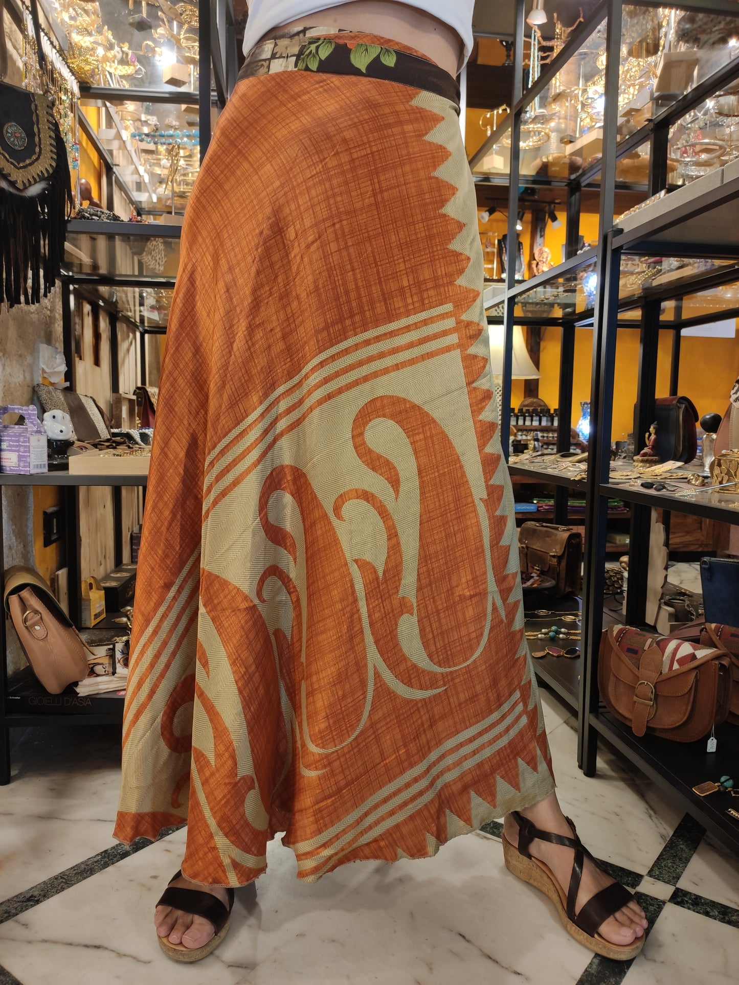 Double-sided wheel wallet skirt 109NG