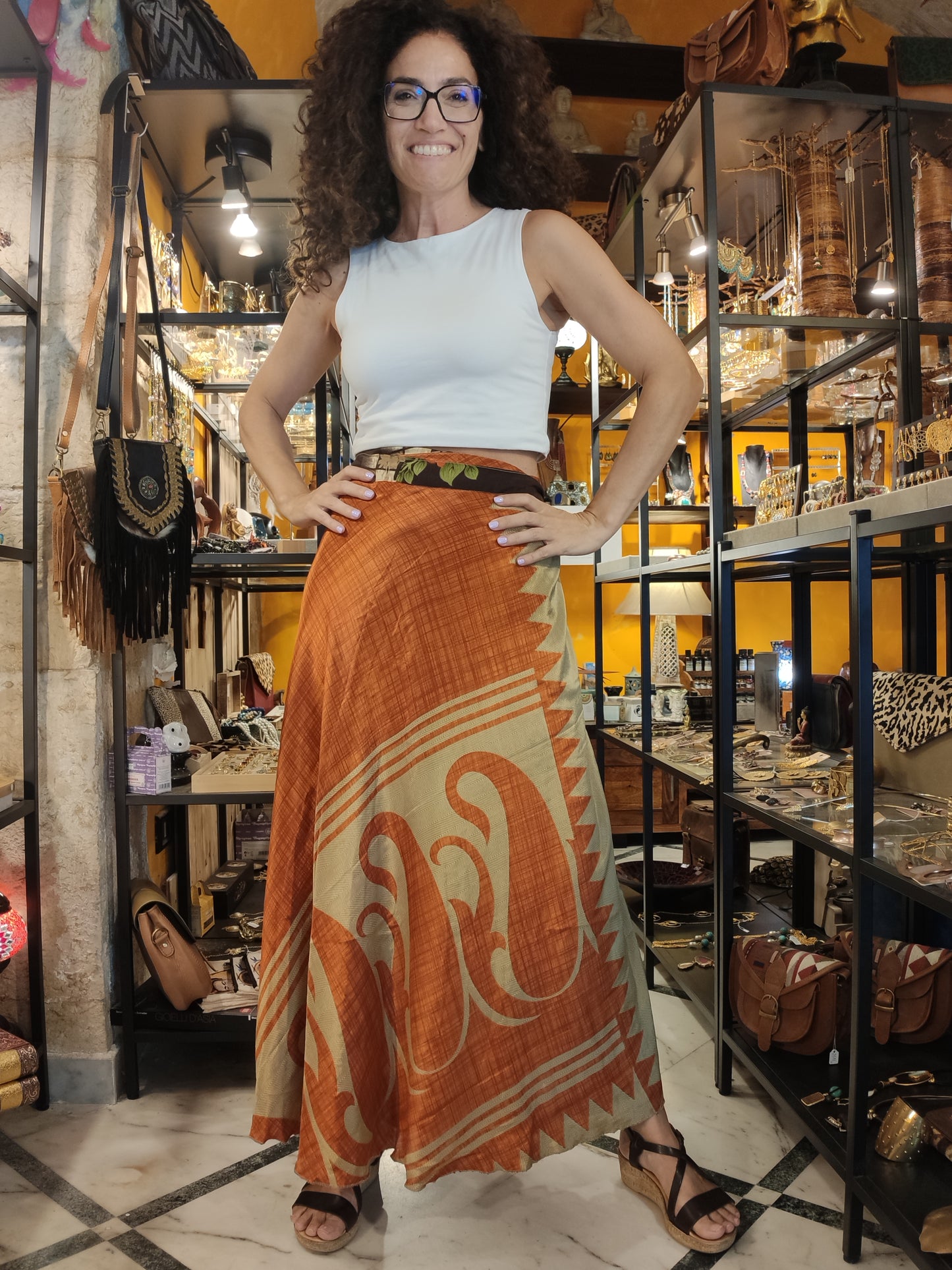 Double-sided wheel wallet skirt 109NG