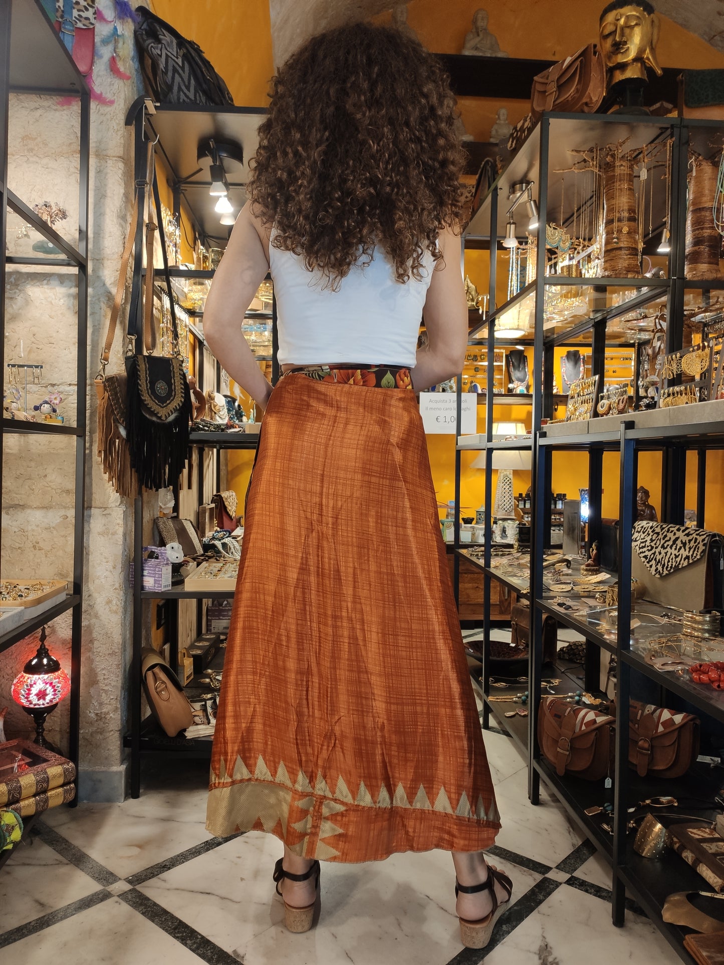 Double-sided wheel wallet skirt 109NG