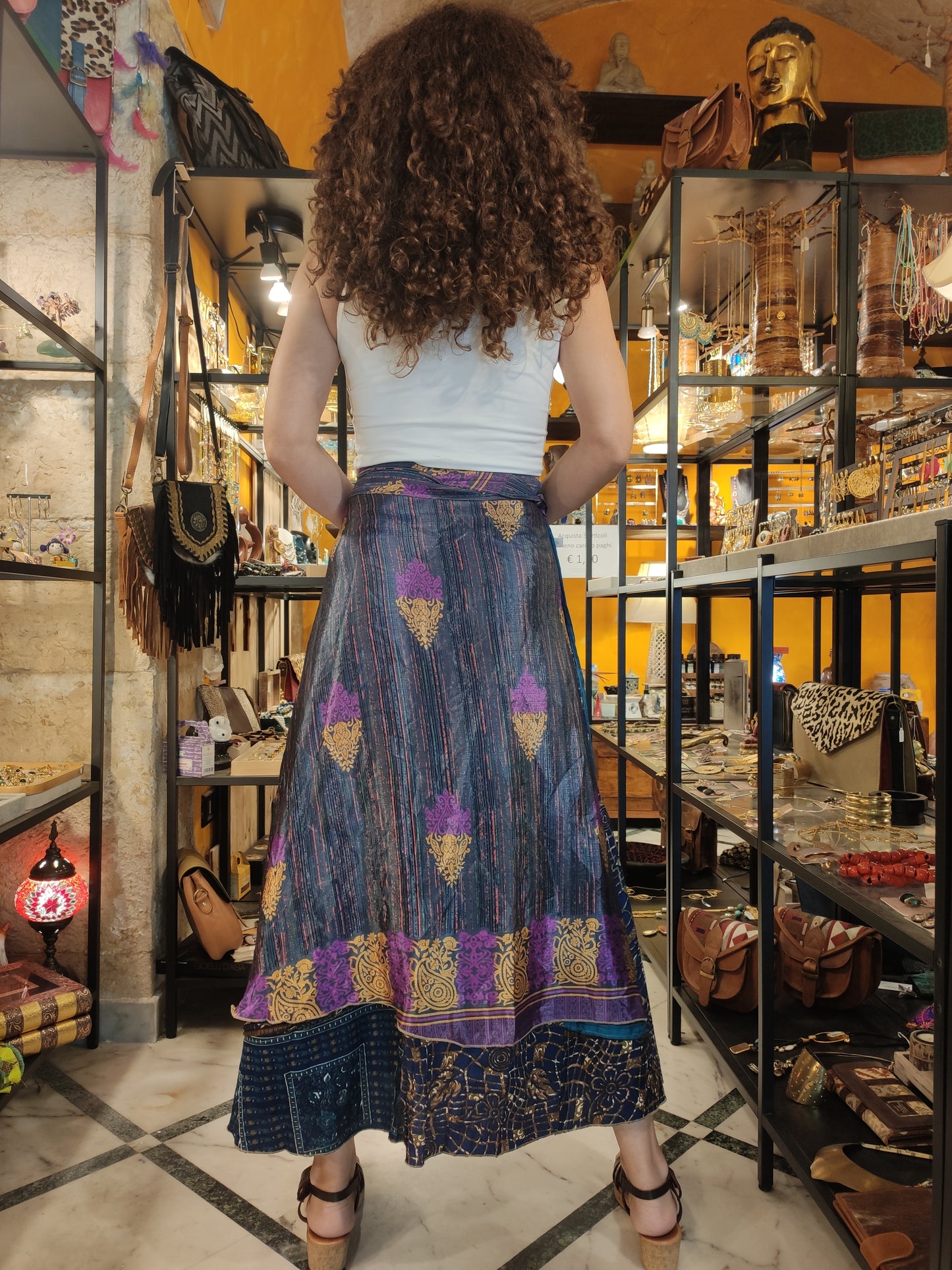 Double-sided wheel wallet skirt 109NG