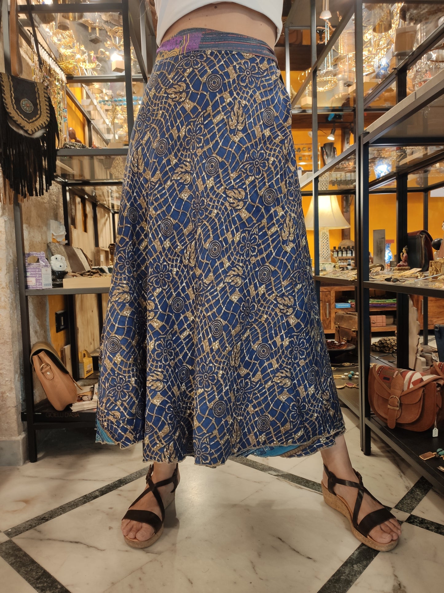 Double-sided wheel wallet skirt 109NG