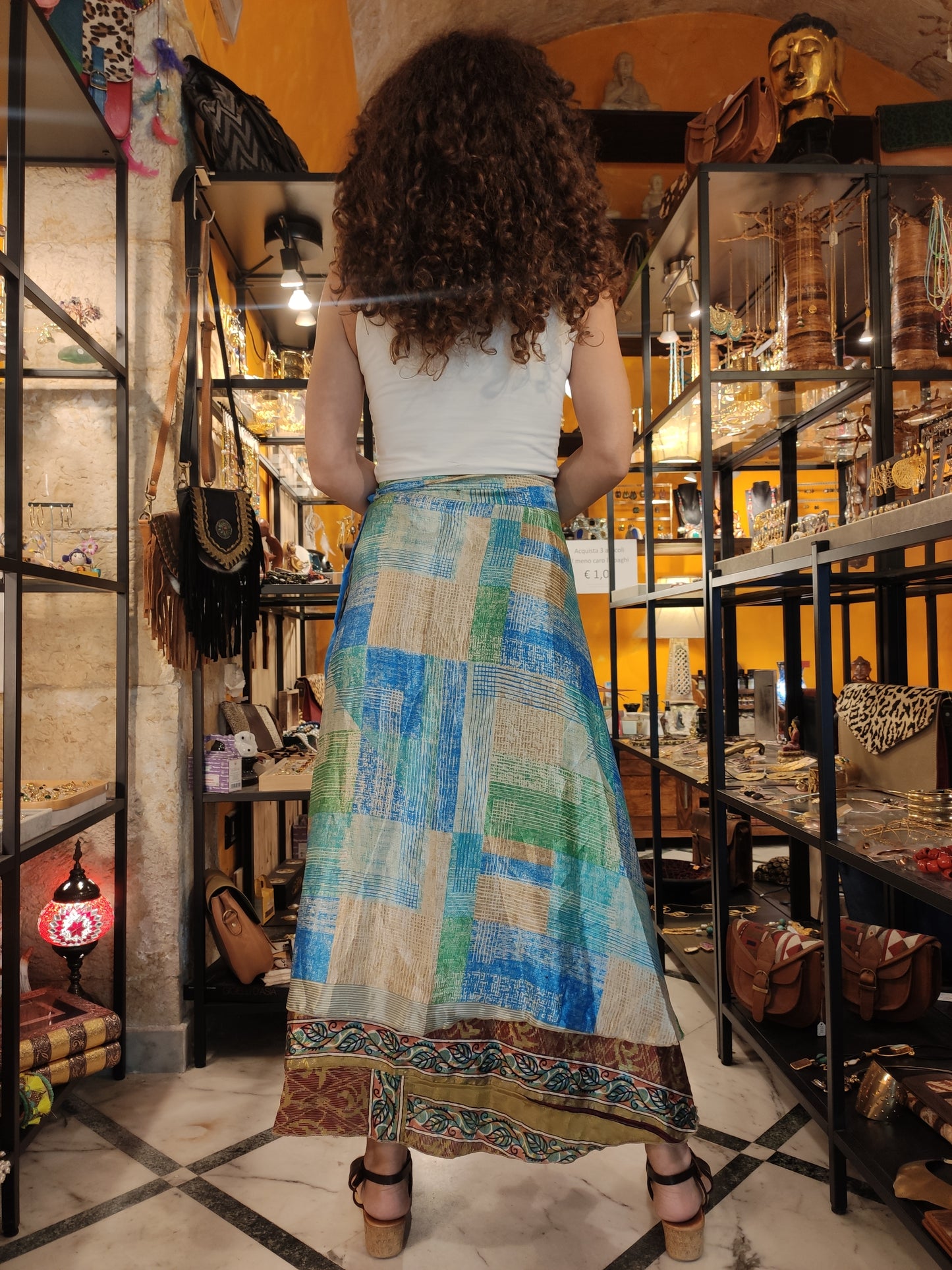 Double-sided wheel wallet skirt 109NG